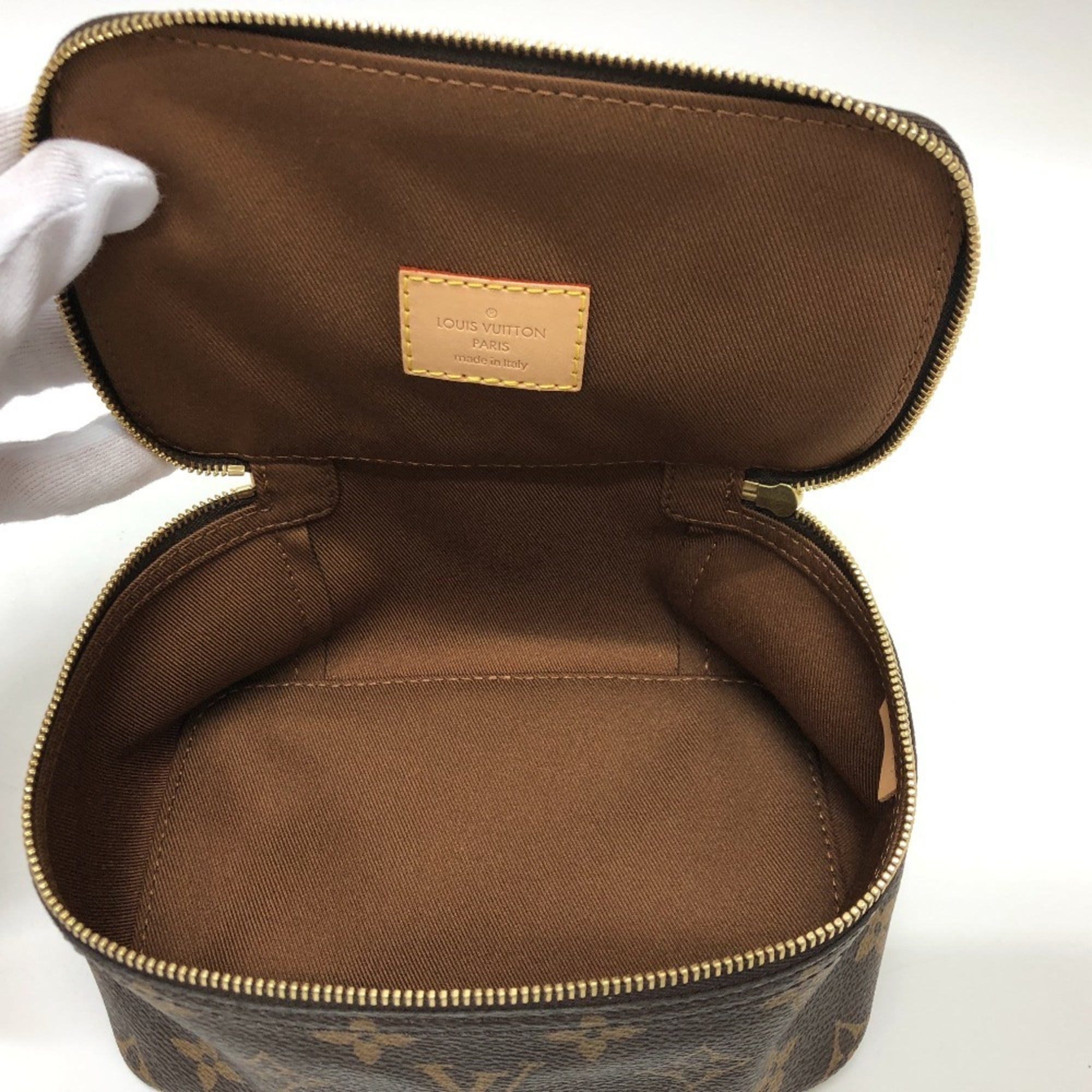 Louis Vuitton Brown Monogram Pouch (Pre-Owned)