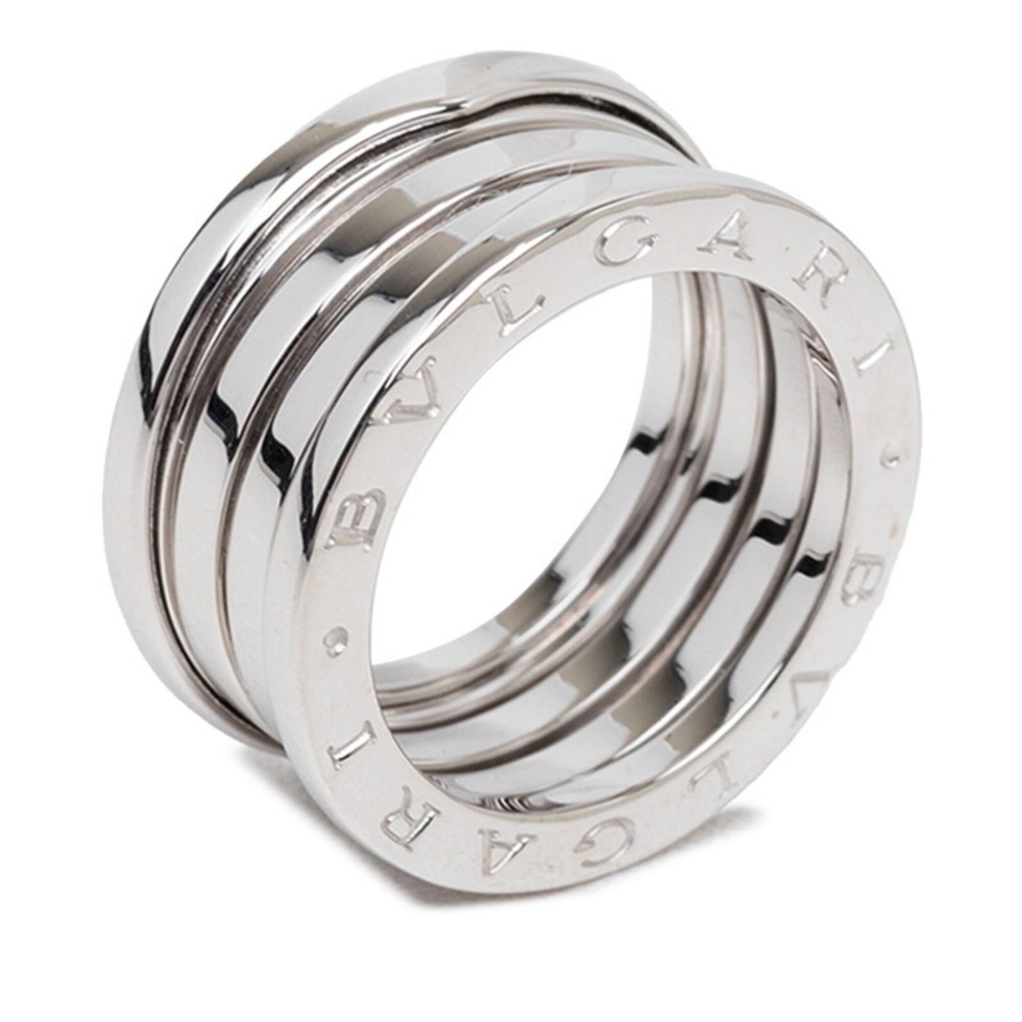 Bvlgari White Gold (18K) Band Ring (Pre-Owned)