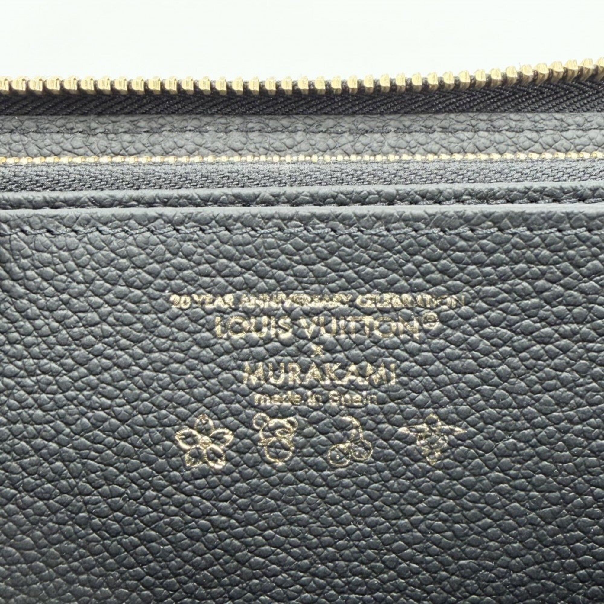 Louis Vuitton Black Multi-Color Monogram Empreinte Long Wallet (Bi-Fold) (Pre-Owned)