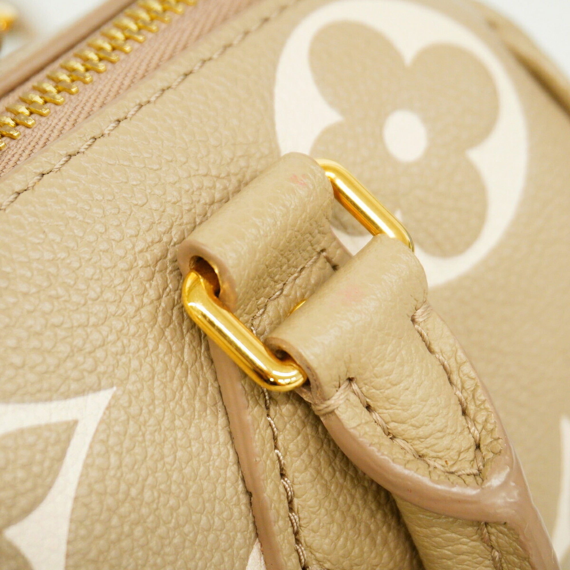 Louis Vuitton Cream Tourterelle Handbag (Pre-Owned)