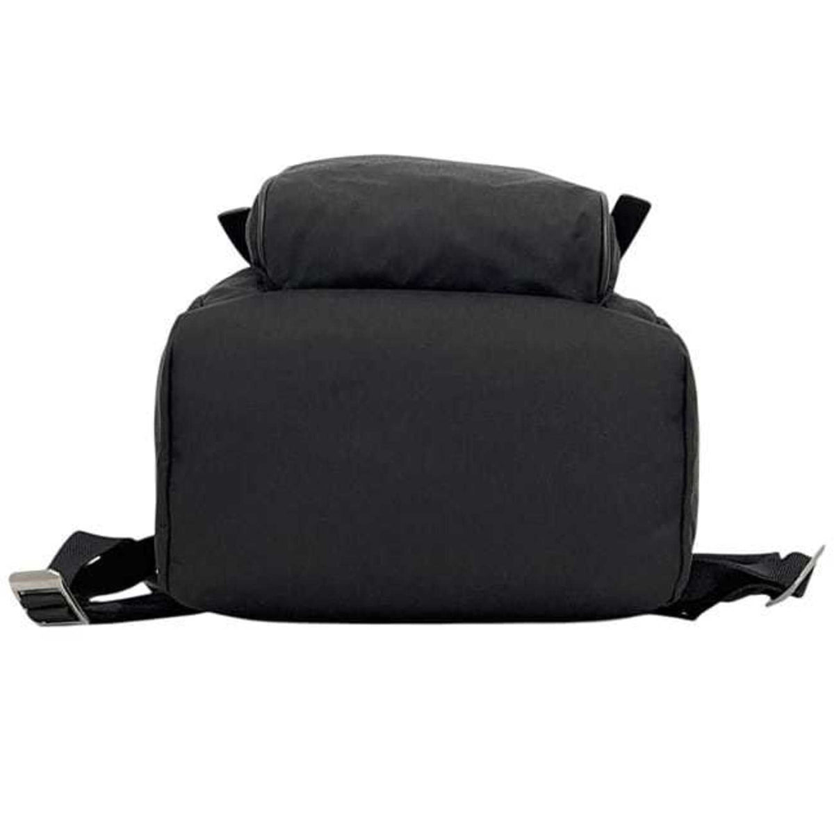 Saint Laurent Black Canvas Leather Backpack (Pre-Owned)