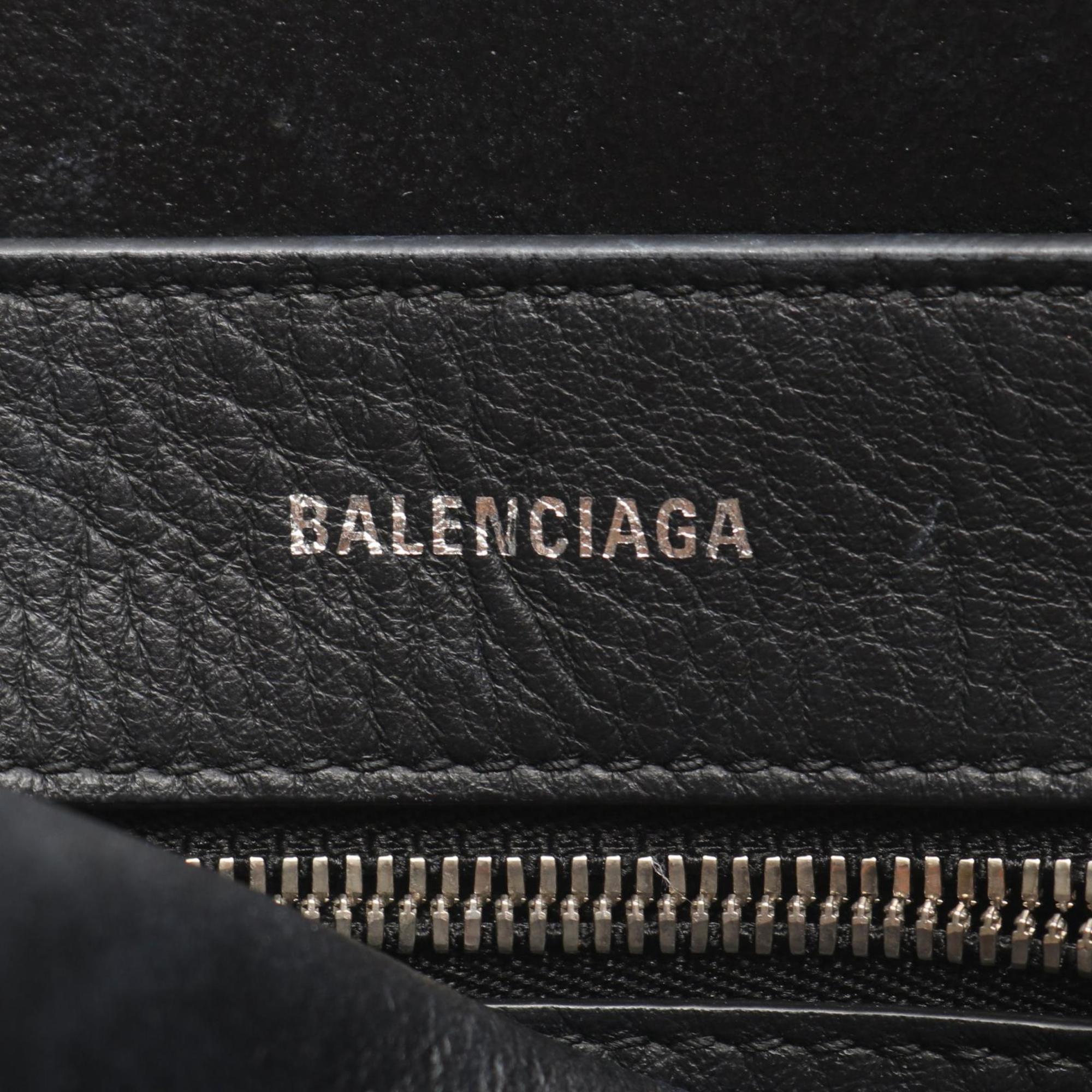 Balenciaga Black Leather Tote Bag (Pre-Owned)