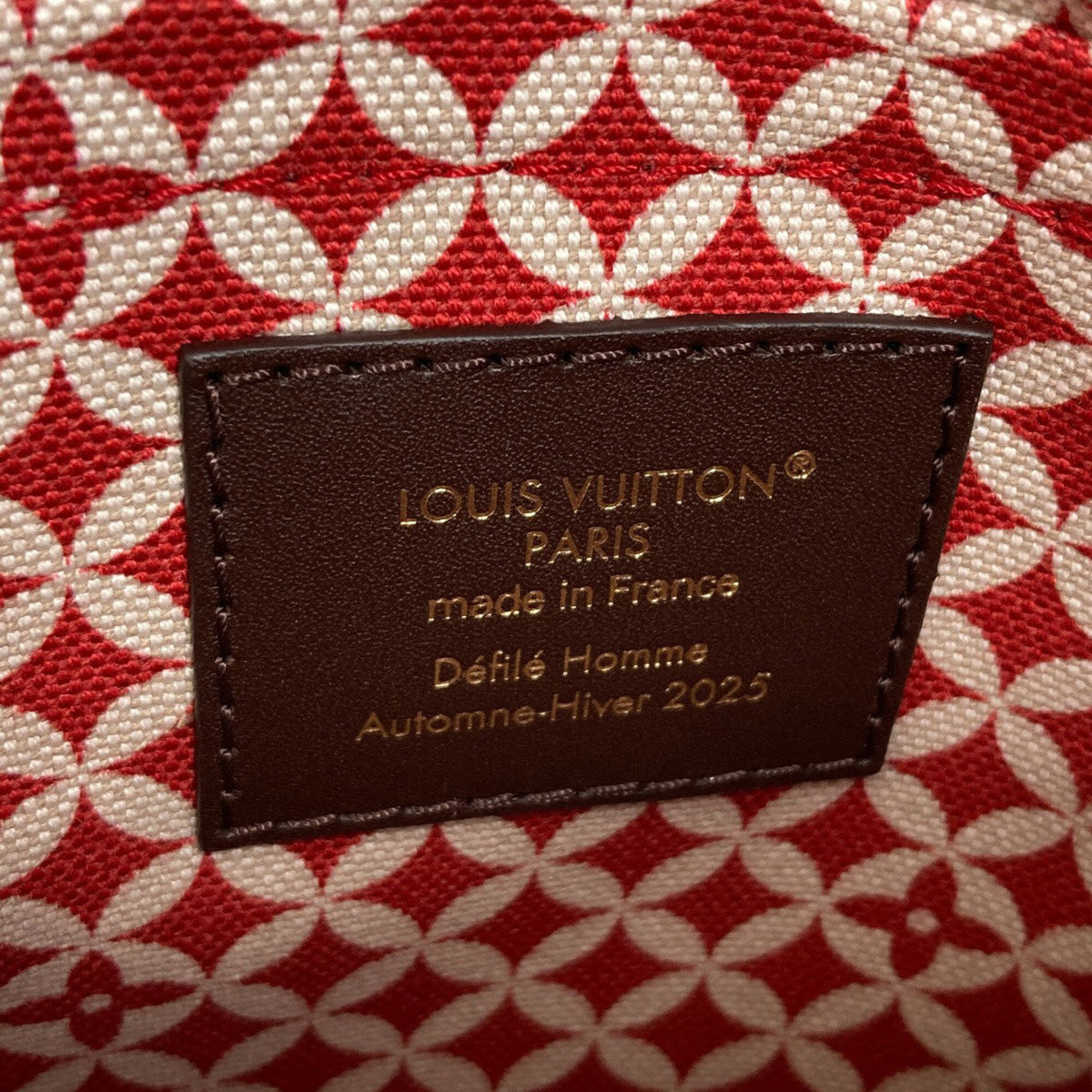 Louis Vuitton Damier Canvas Ebene Damier Canvas Shoulder Bag (Pre-Owned)