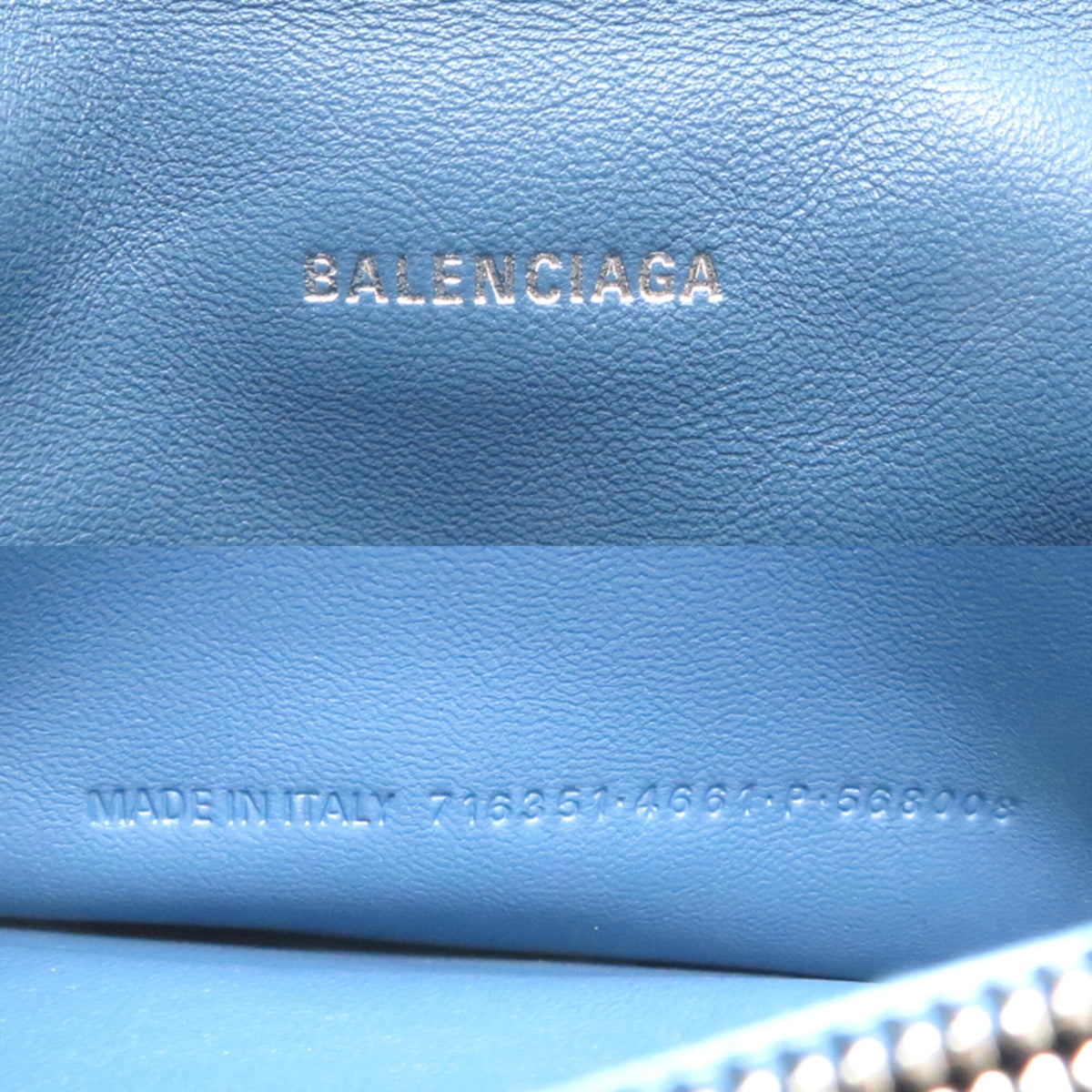 Balenciaga Blue Denim Shoulder Bag (Pre-Owned)