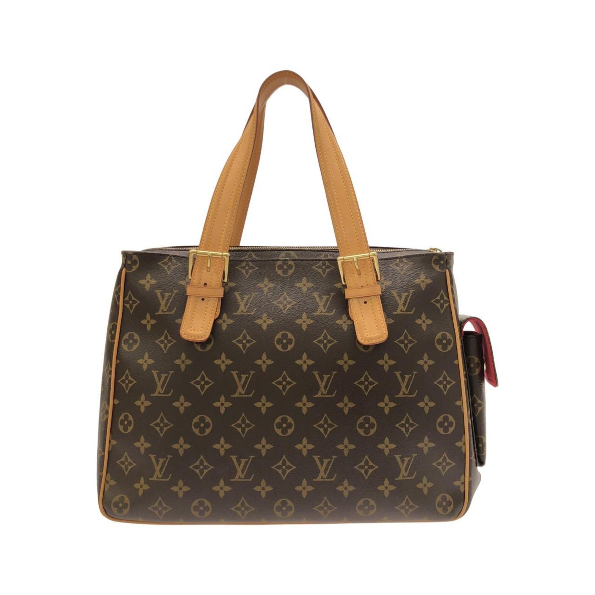 Louis Vuitton Marron Coated Canvas Handbag (Pre-Owned)