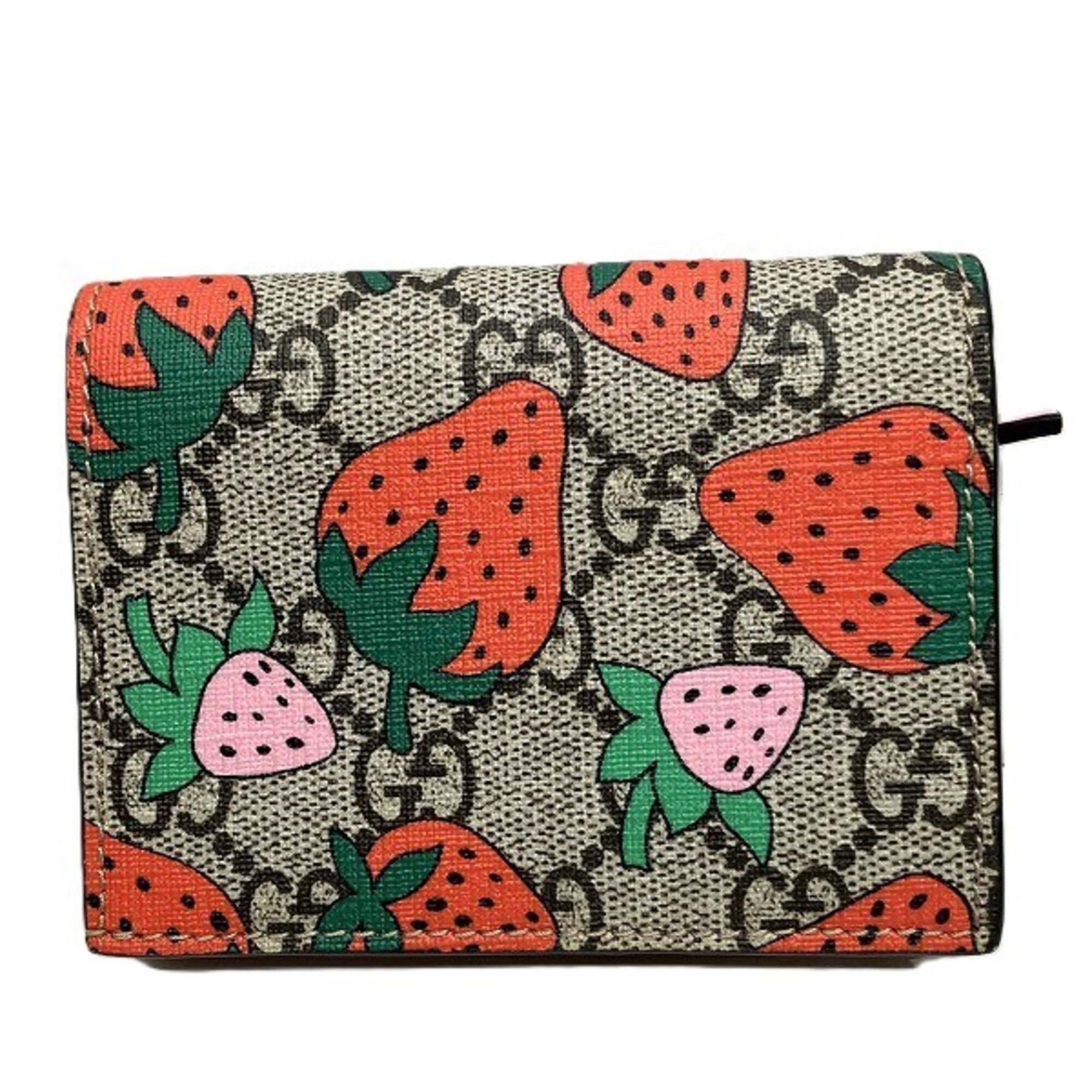Gucci Beige Gg Supreme Wallet (Bi-Fold) (Pre-Owned)