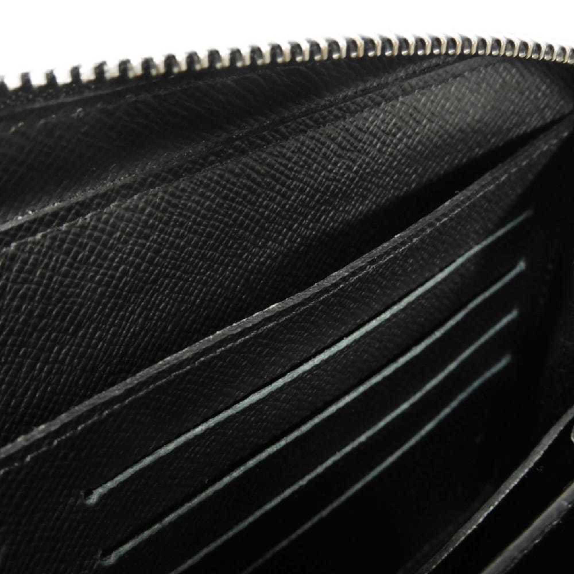 Louis Vuitton Black Monogram Eclipse Noir Monogram Eclipse Long Wallet (Bi-Fold) (Pre-Owned)