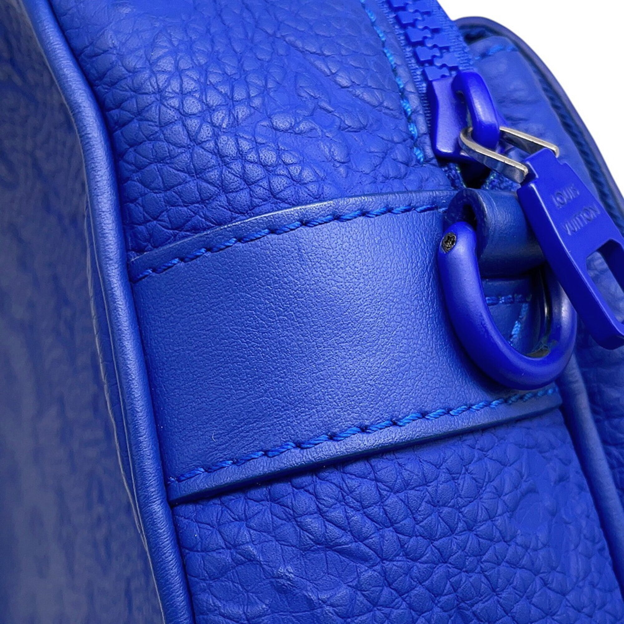Louis Vuitton Blue Monogram Monogram Handbag Shoulder Bag (Pre-Owned)