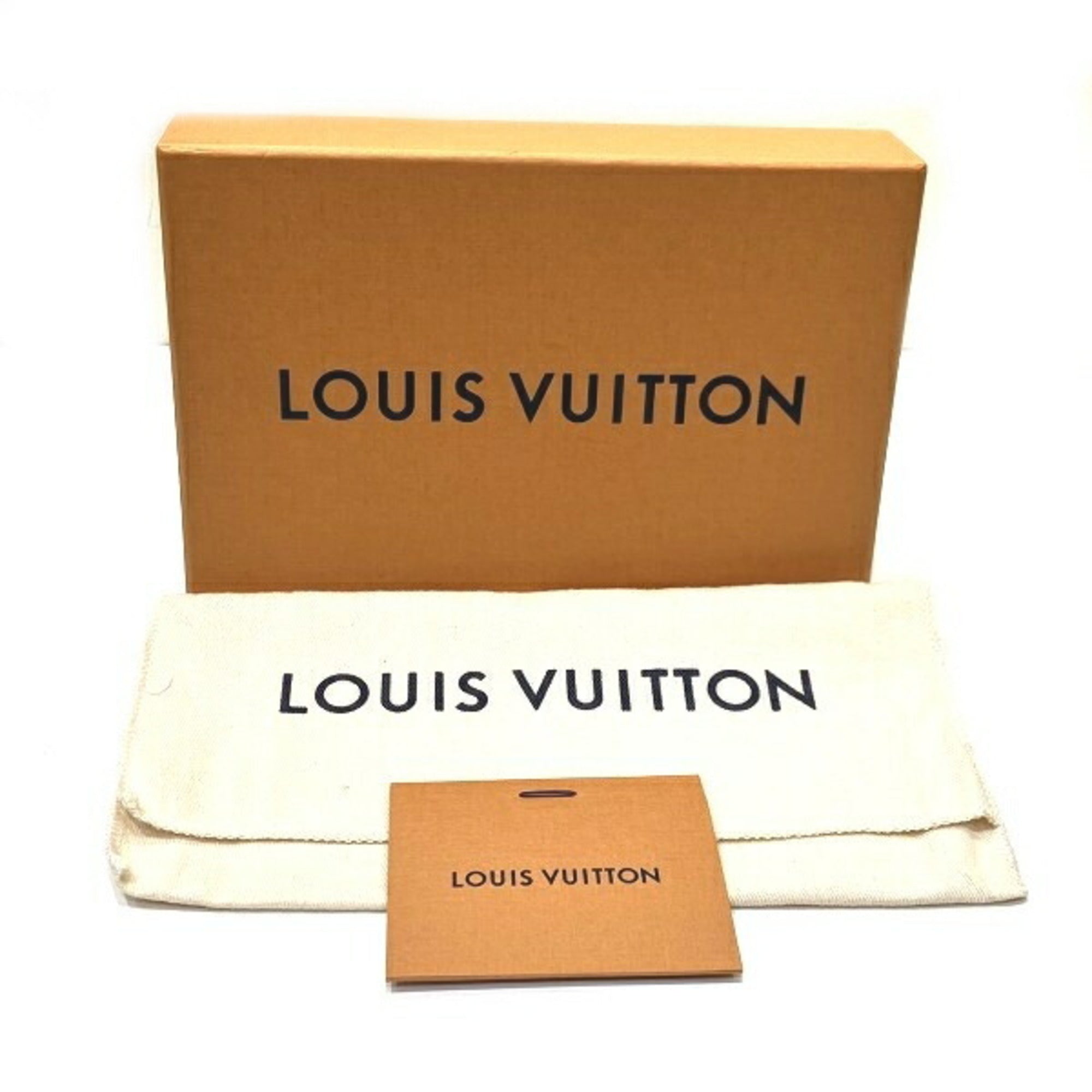 Louis Vuitton Monogram Empreinte Black Marine Rouge Leather Long Wallet (Bi-Fold) (Pre-Owned)