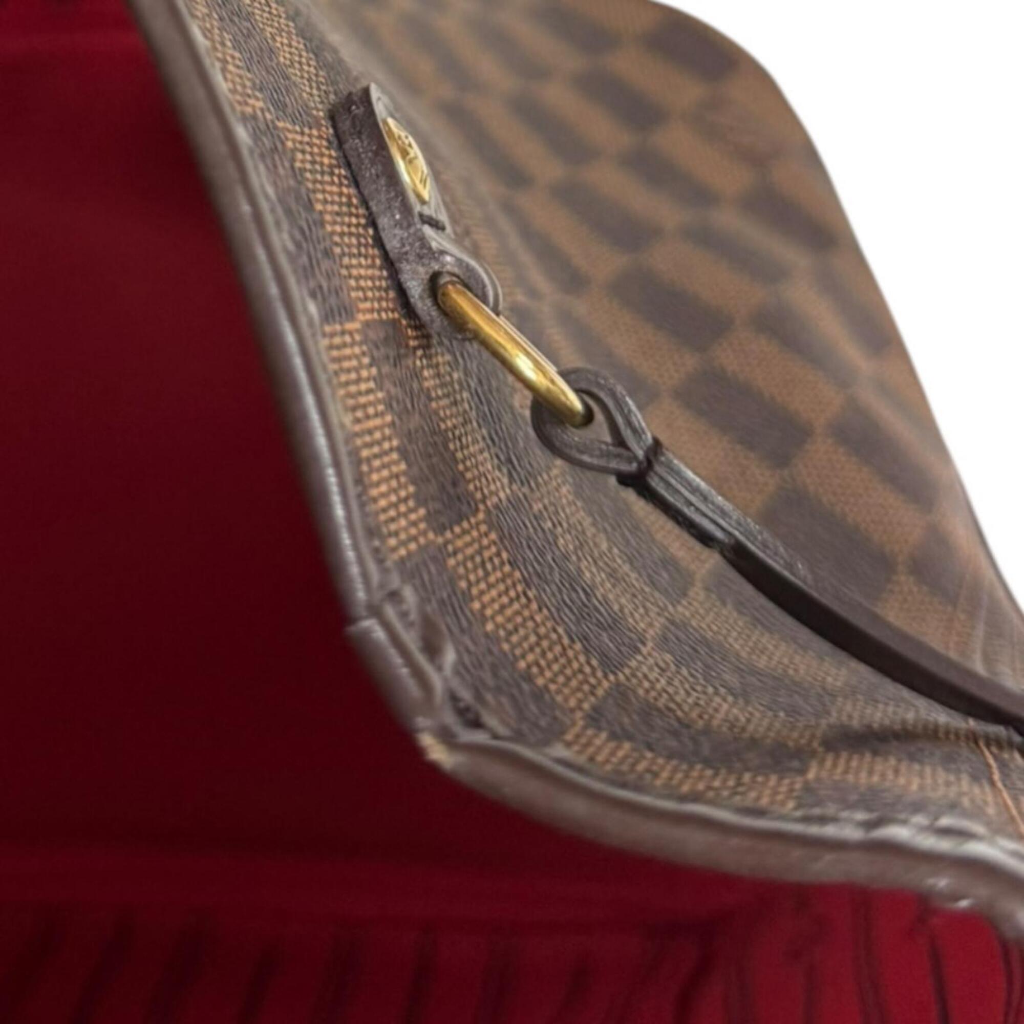 Louis Vuitton Damier Brown Damier Canvas Tote Bag (Pre-Owned)