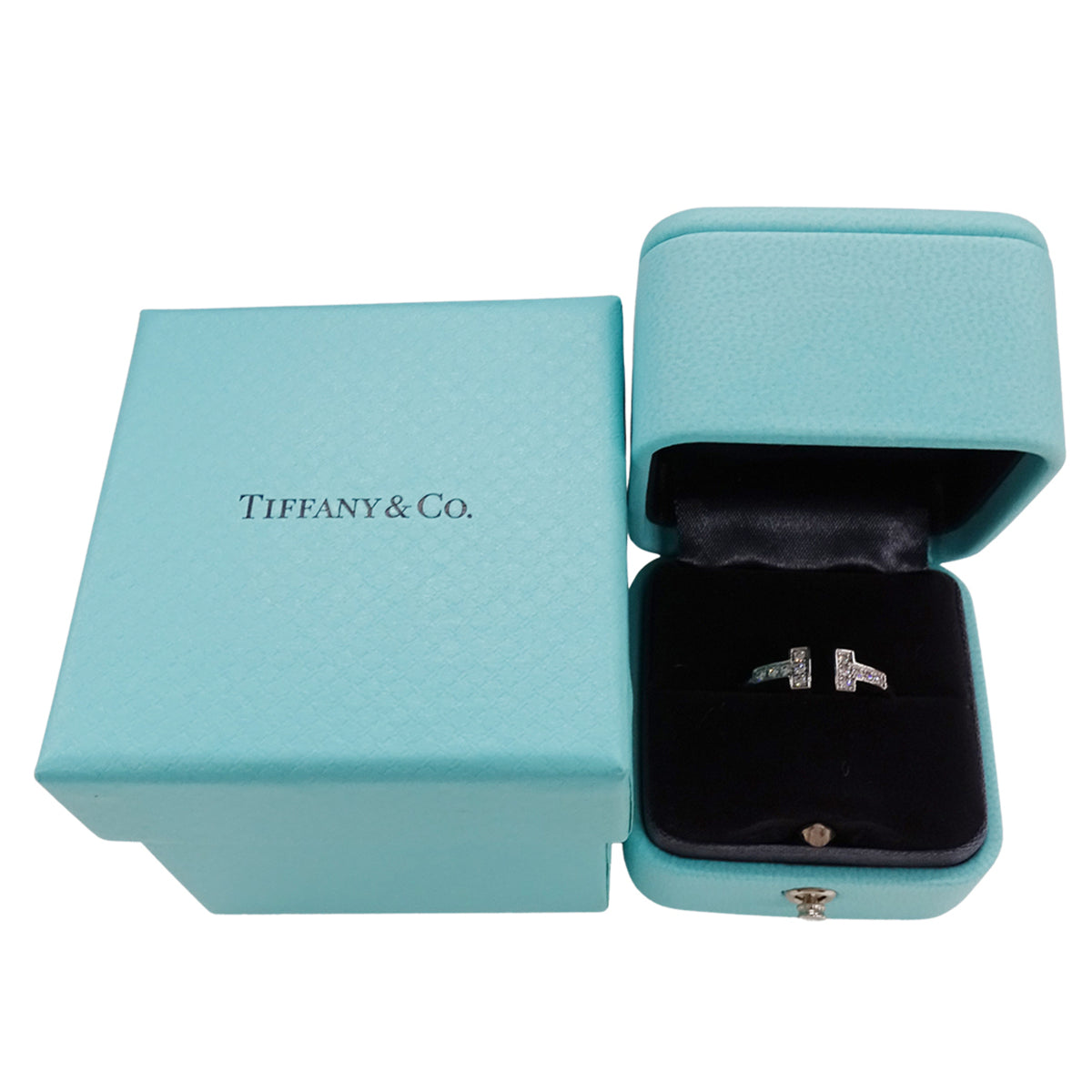 Tiffany White Gold White Gold (18K) Band Ring (Pre-Owned)