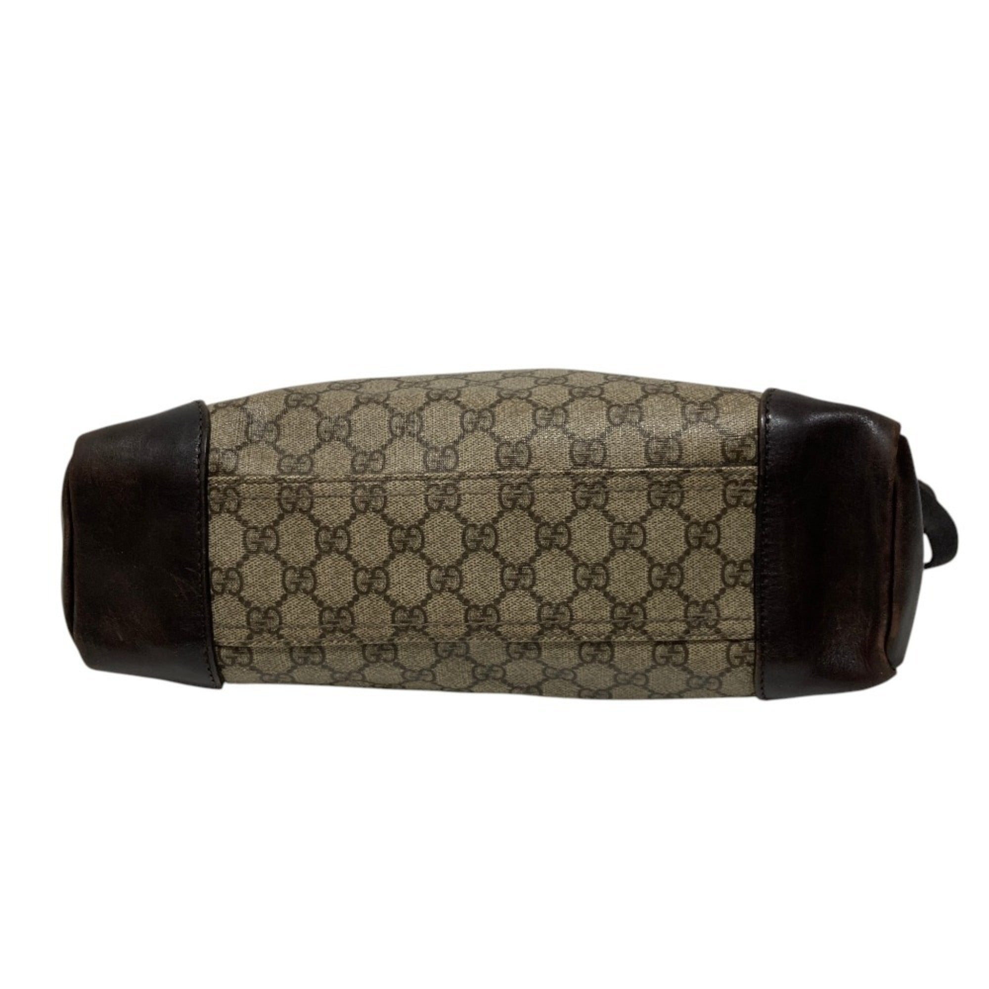 Gucci Brown Gg Supreme Shoulder Bag (Pre-Owned)