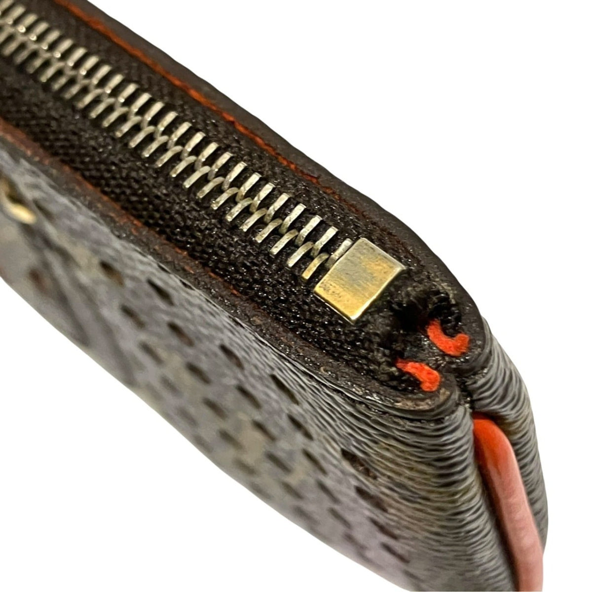 Louis Vuitton Brown Canvas Monogram Pochette (Pre-Owned)