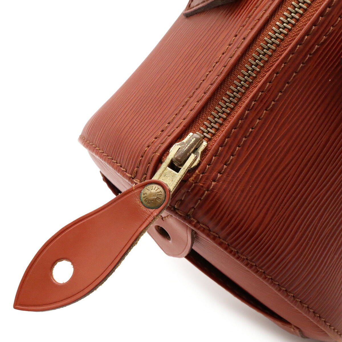Louis Vuitton Brown Epi Leather Handbag (Pre-Owned)