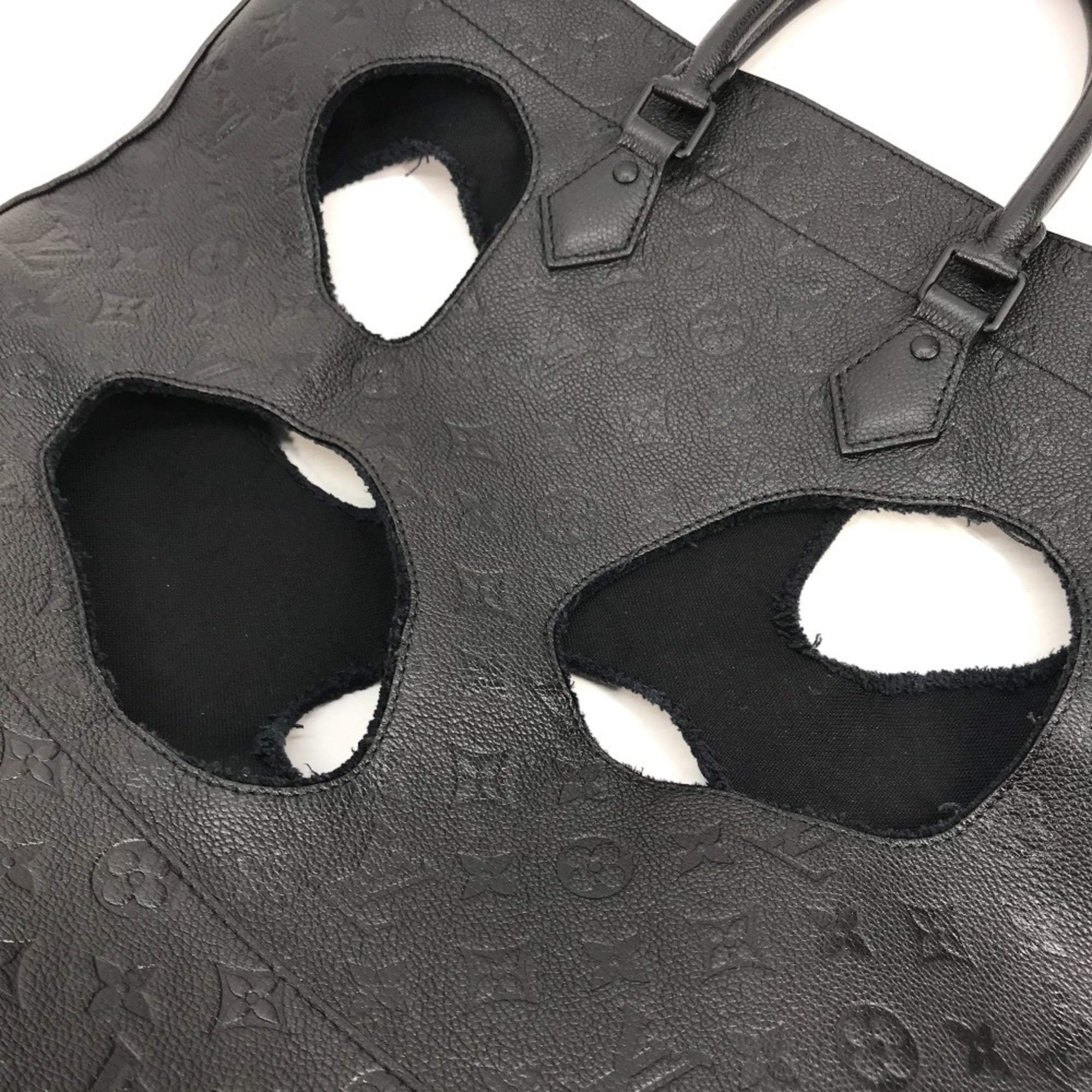 Louis Vuitton Black Noir Monogram Empreinte Shoulder Bag Tote Bag (Pre-Owned)