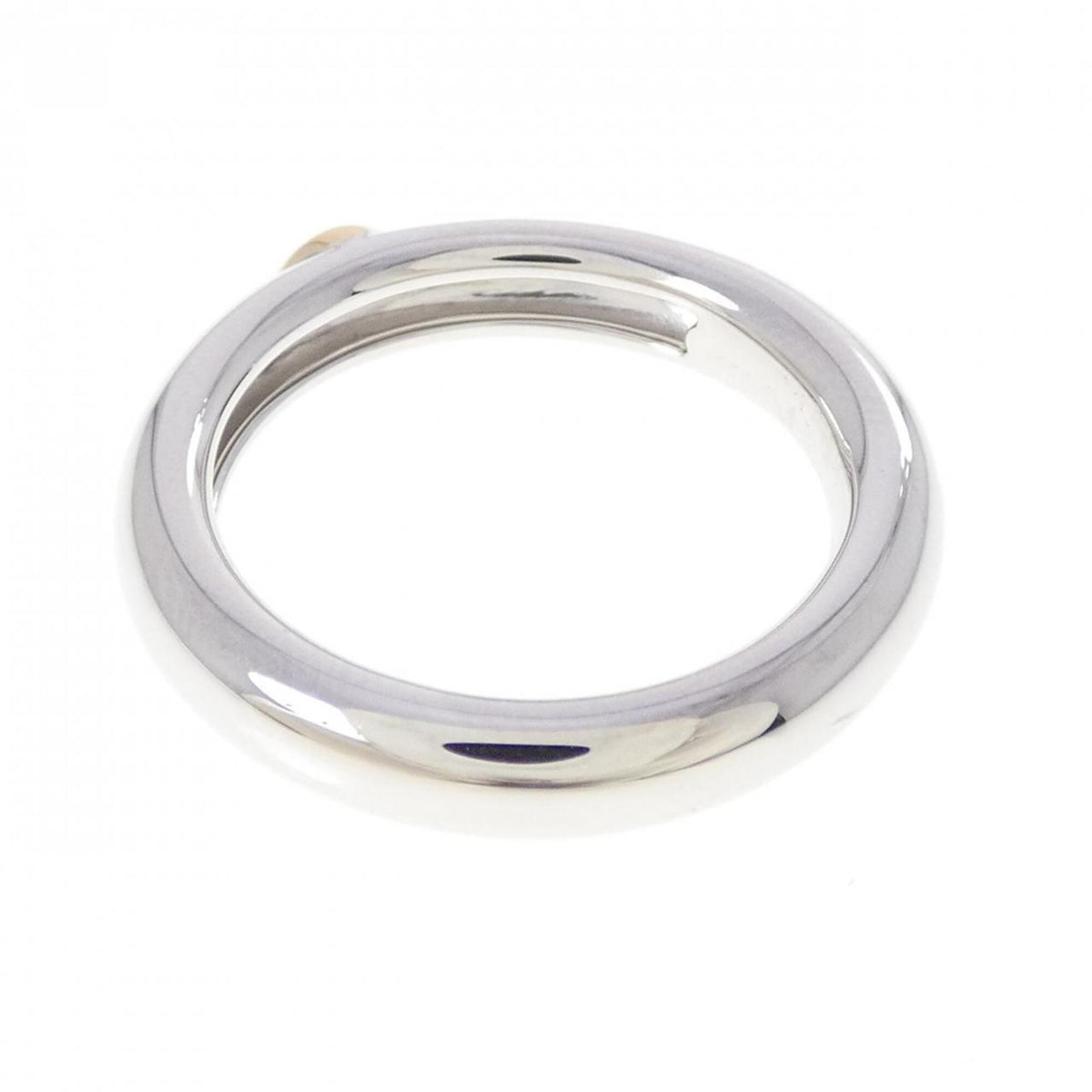Tiffany Yellow Gold (18K) White Gold (18K) Band Ring (Pre-Owned)