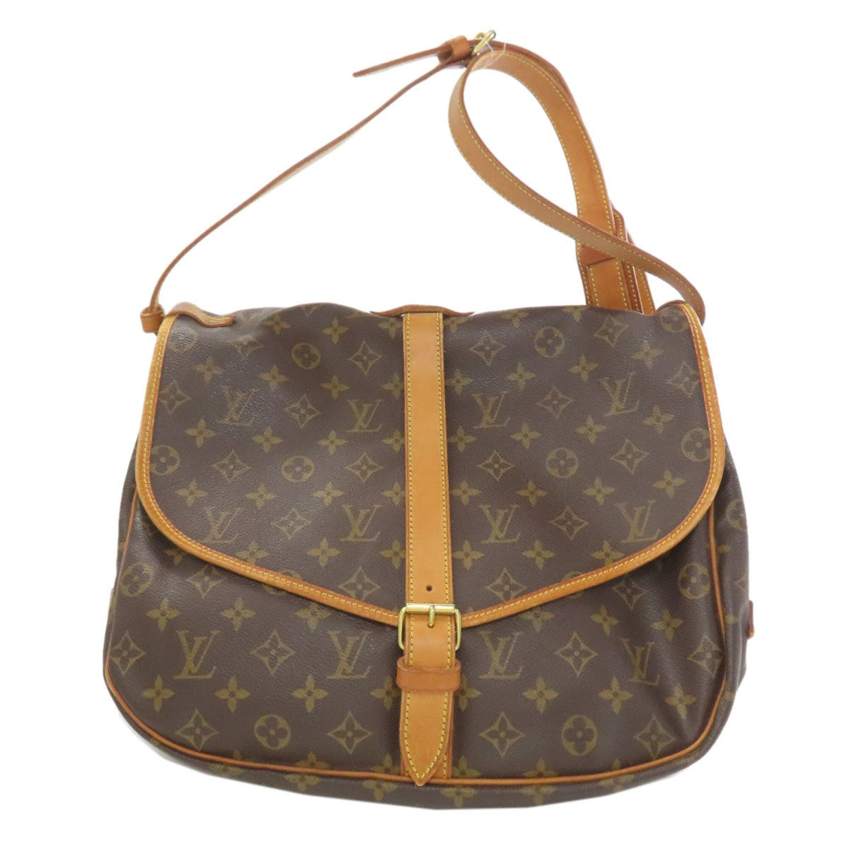 Louis Vuitton Monogram Canvas Shoulder Bag (Pre-Owned)