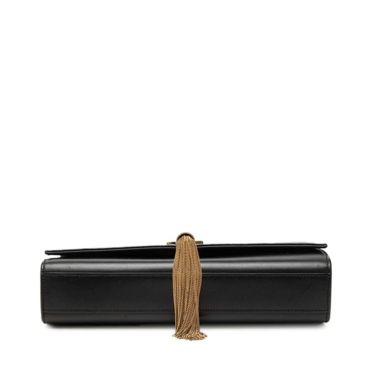 Saint Laurent Black Leather Shoulder Bag (Pre-Owned)
