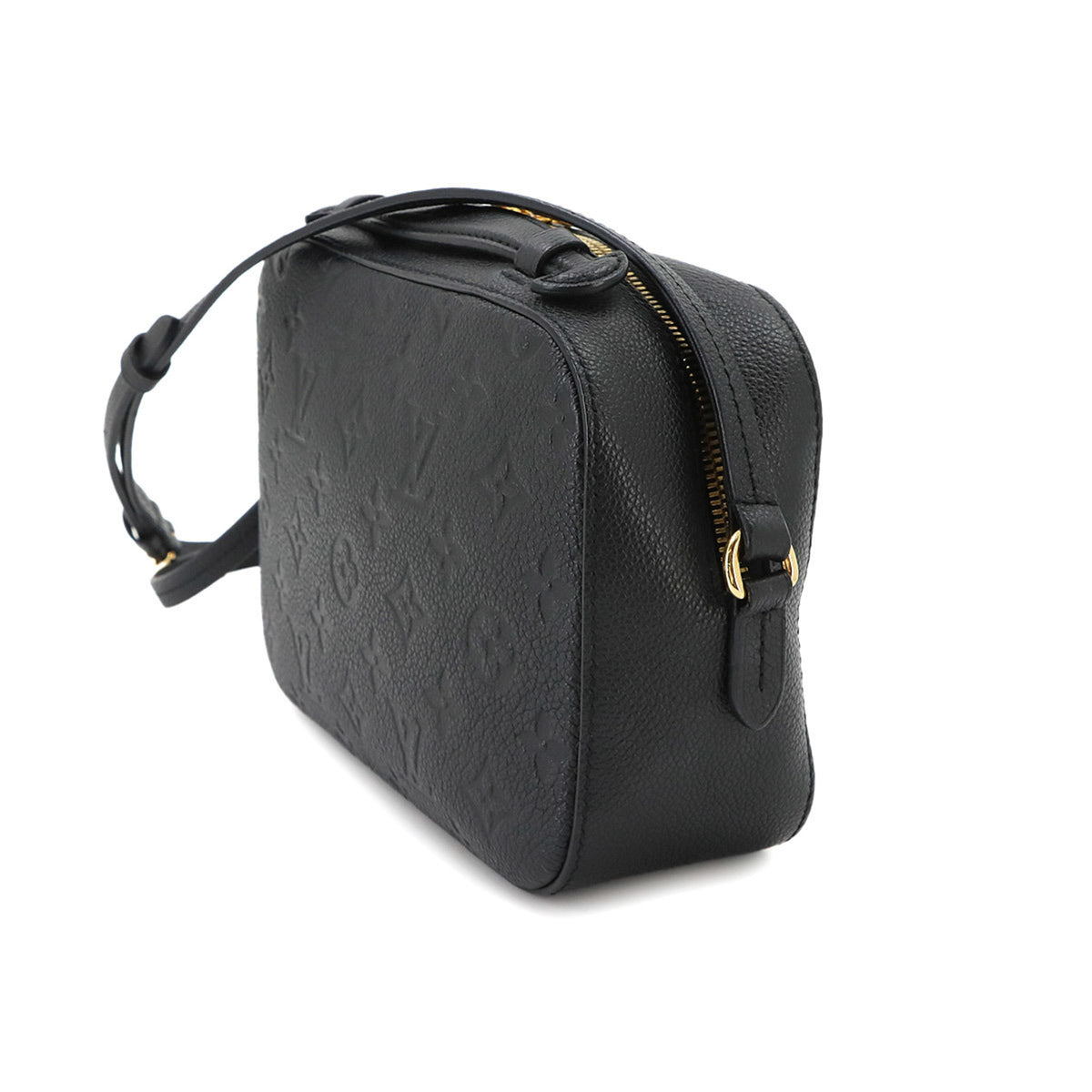 Louis Vuitton Black Noir Monogram Empreinte Handbag Shoulder Bag (Pre-Owned)