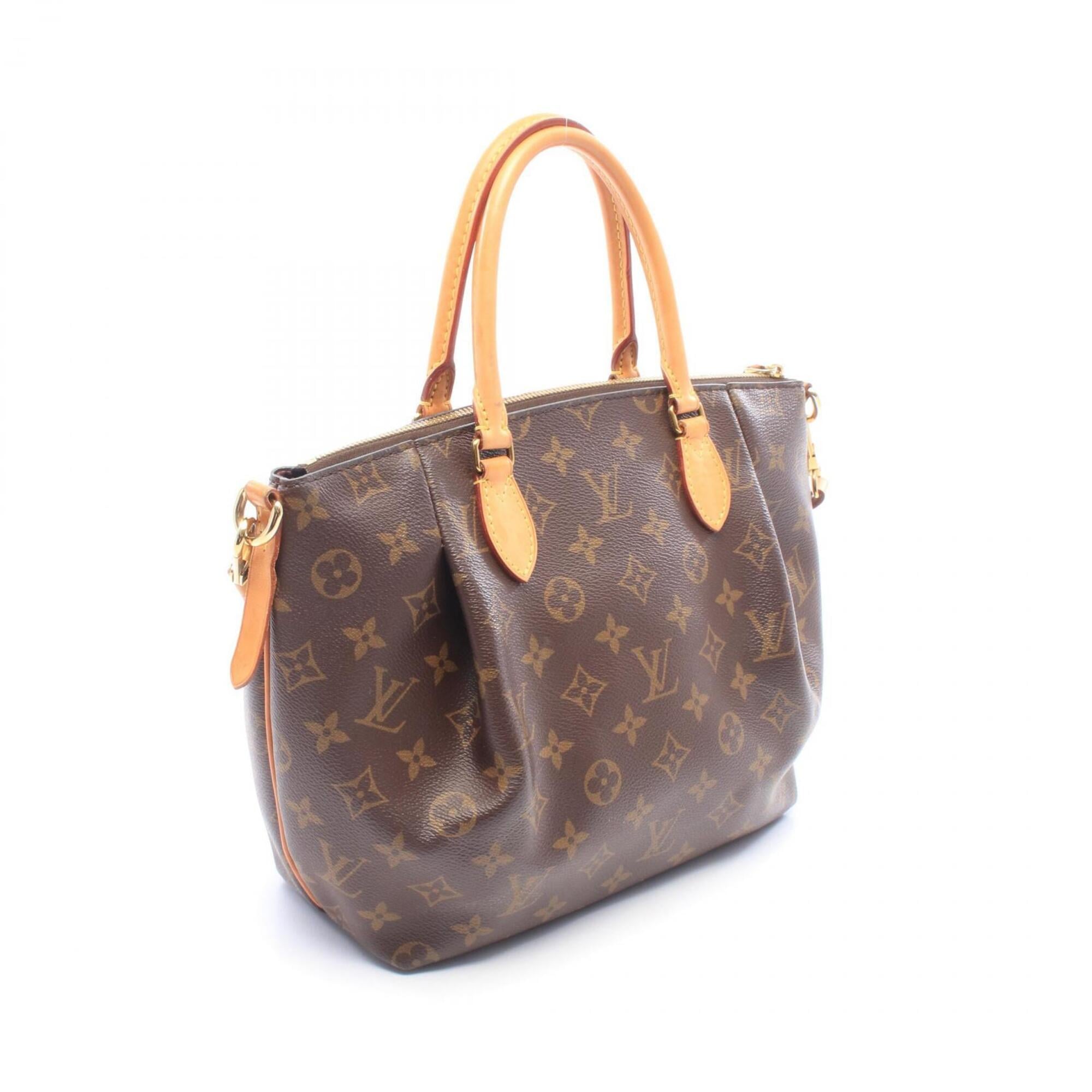 Louis Vuitton Brown Pvc Leather Handbag (Pre-Owned)