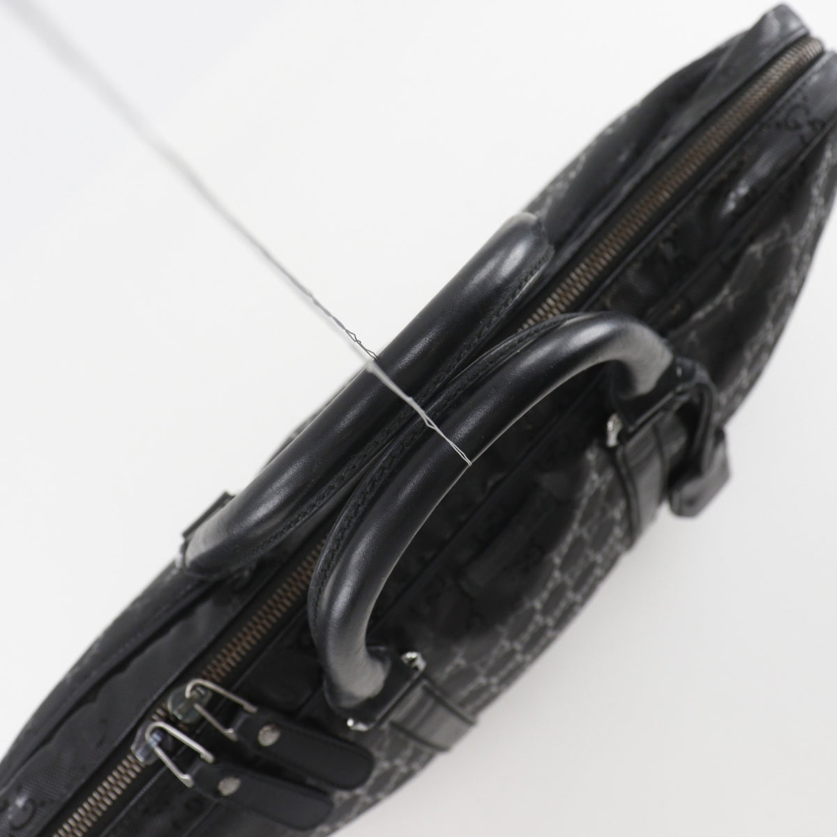 Gucci Black Pvc Handbag (Pre-Owned)