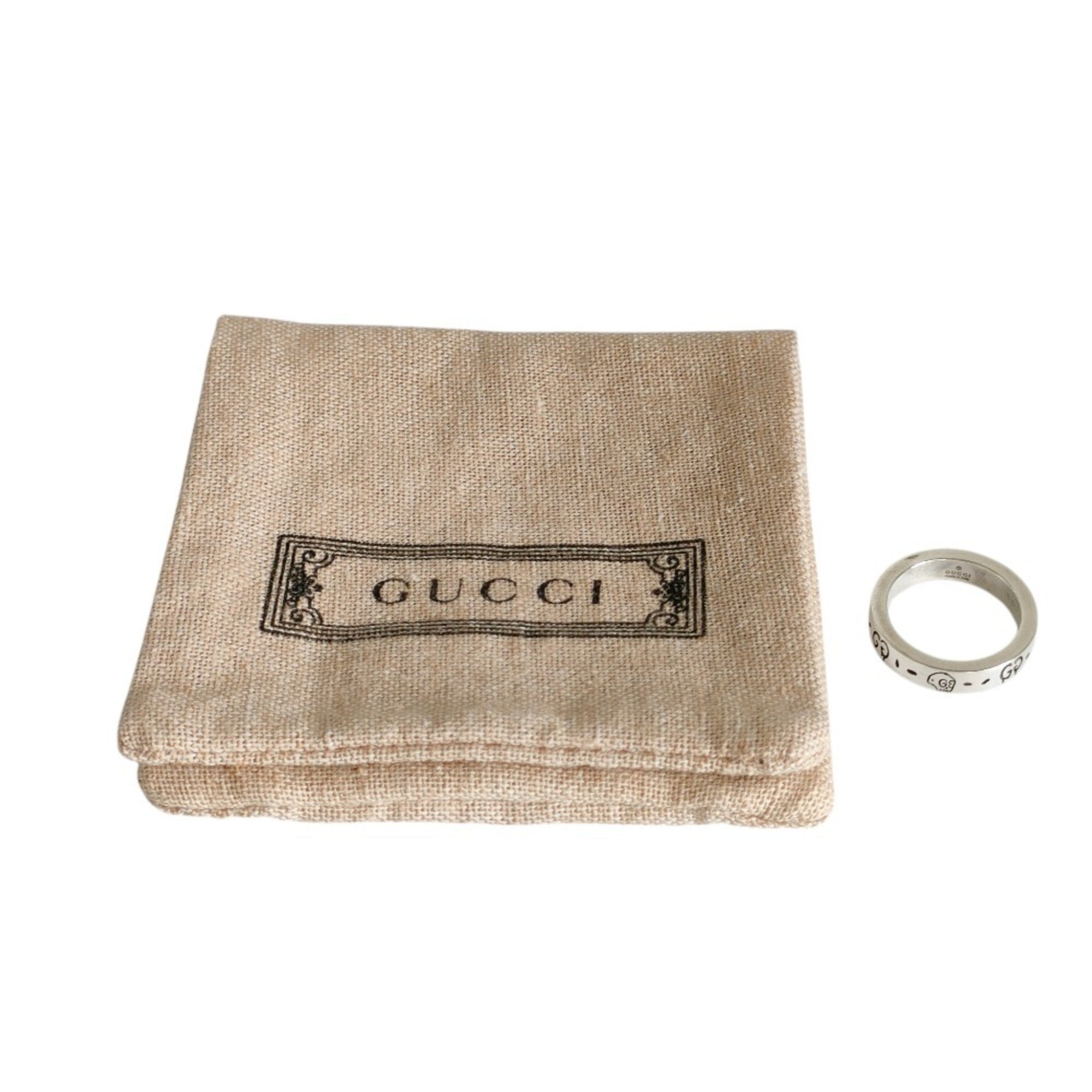 Gucci Silver Silver 925 Band Ring (Pre-Owned)