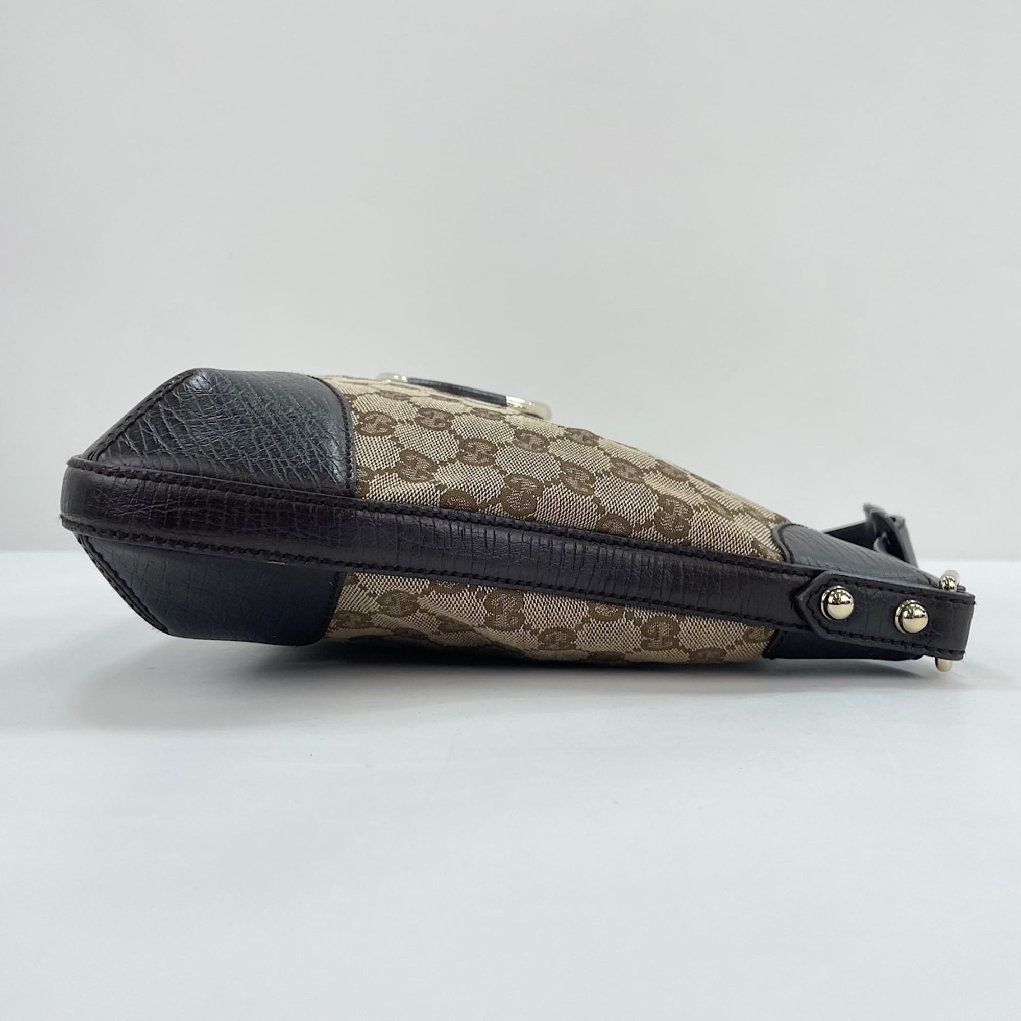 Gucci Horsebit Brown Shoulder Bag (Pre-Owned)