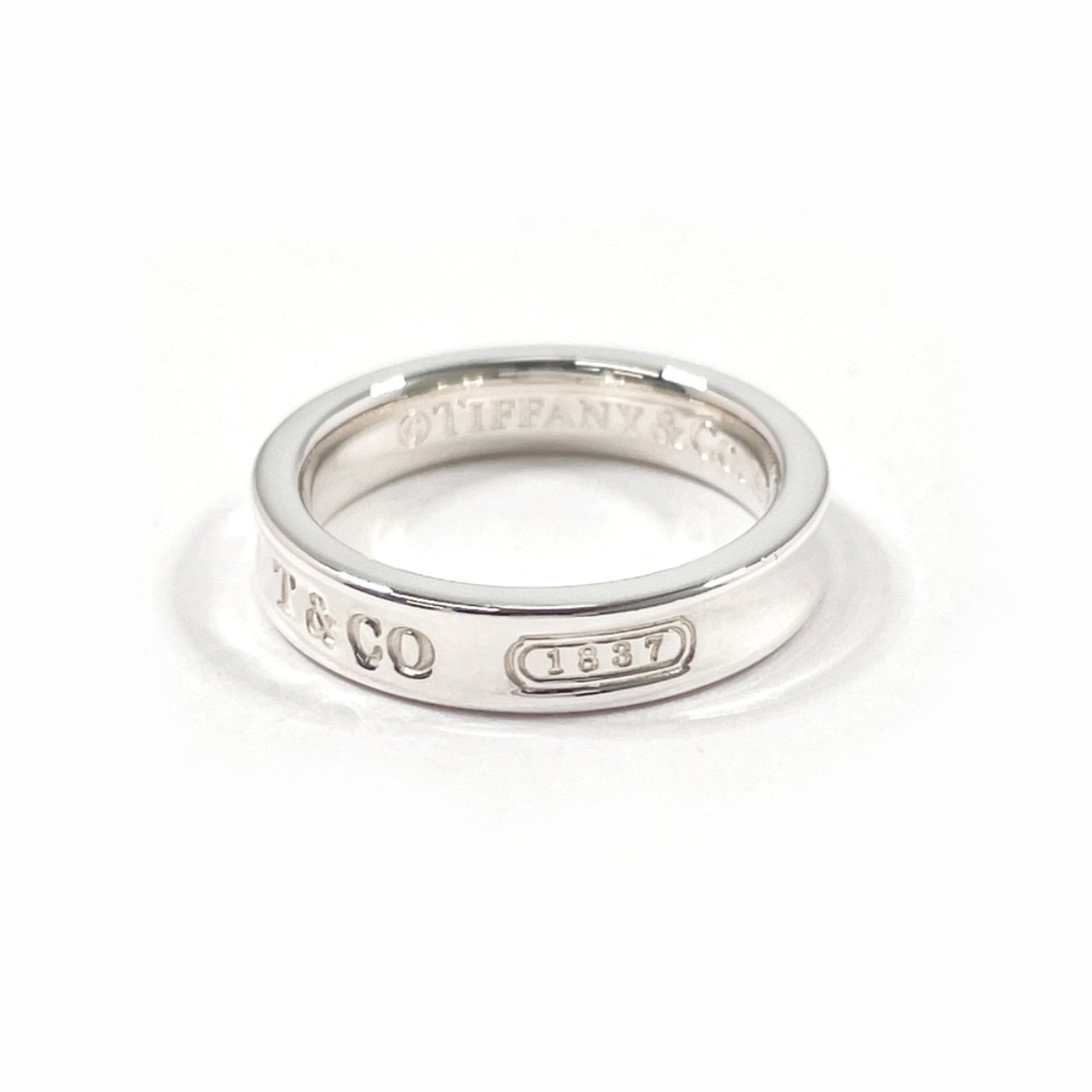 Tiffany Silver Silver 925 Band Ring (Pre-Owned)