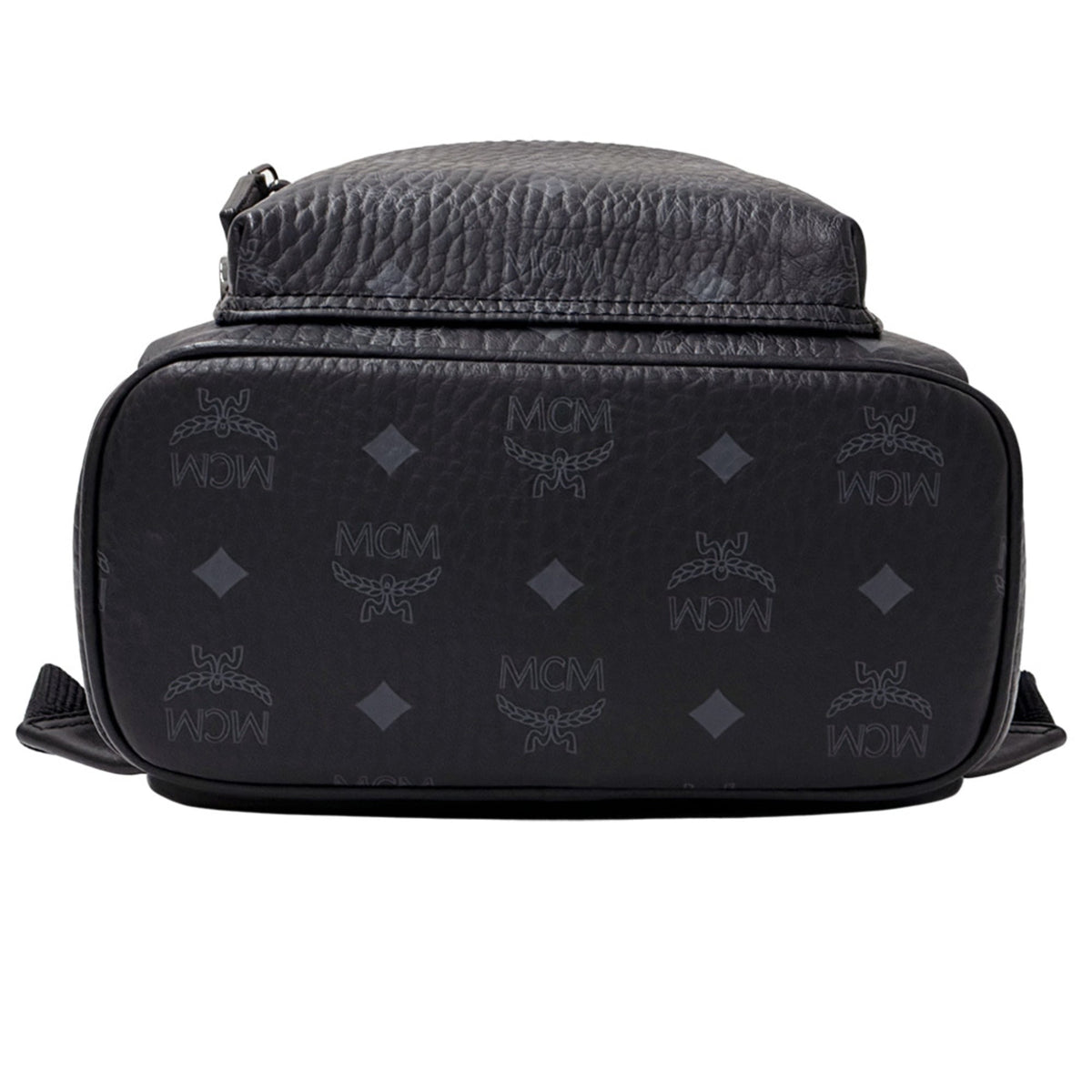 Mcm Black Canvas Handbag (Pre-Owned)