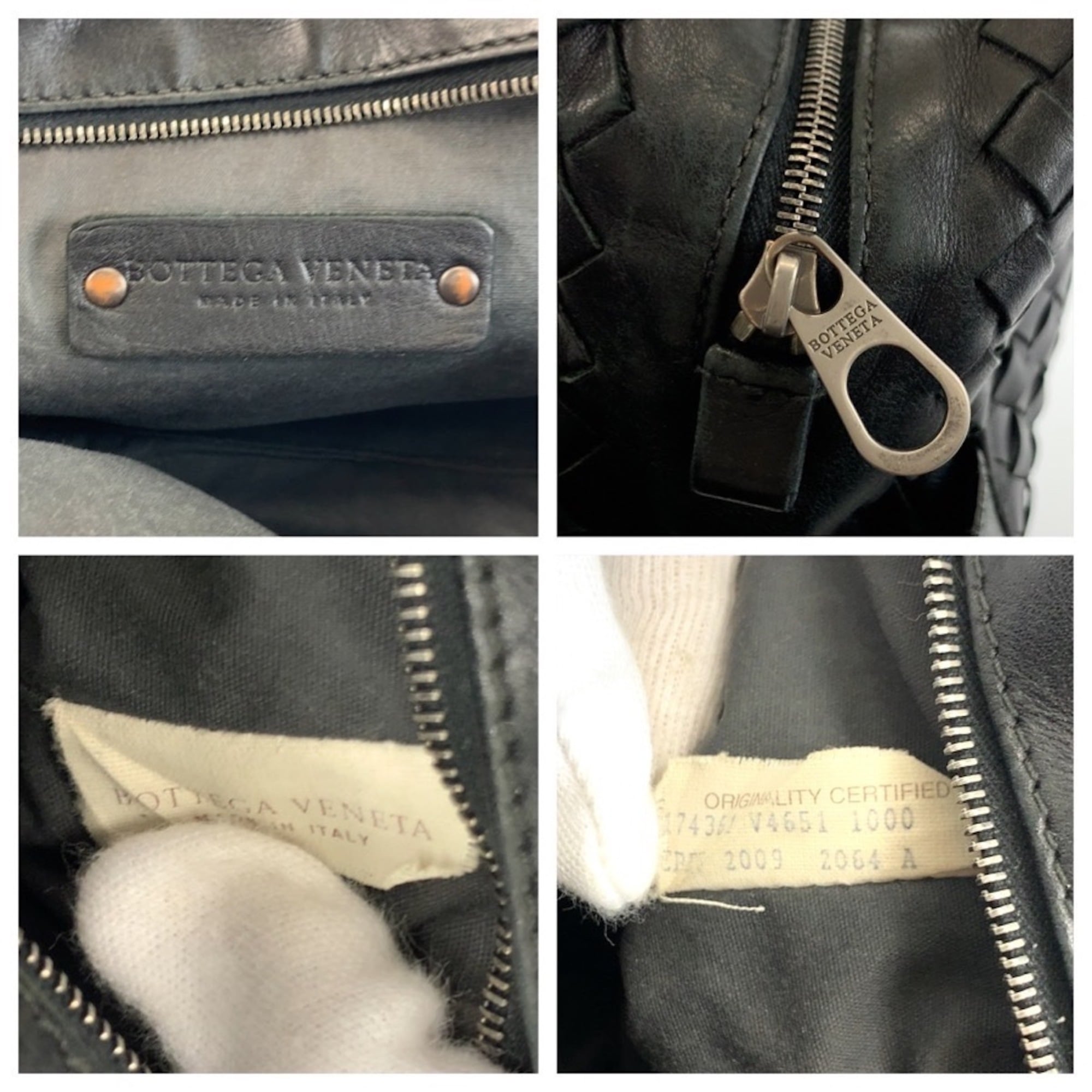 Bottega Veneta Black Intrecciato Clutch Bag (Pre-Owned)