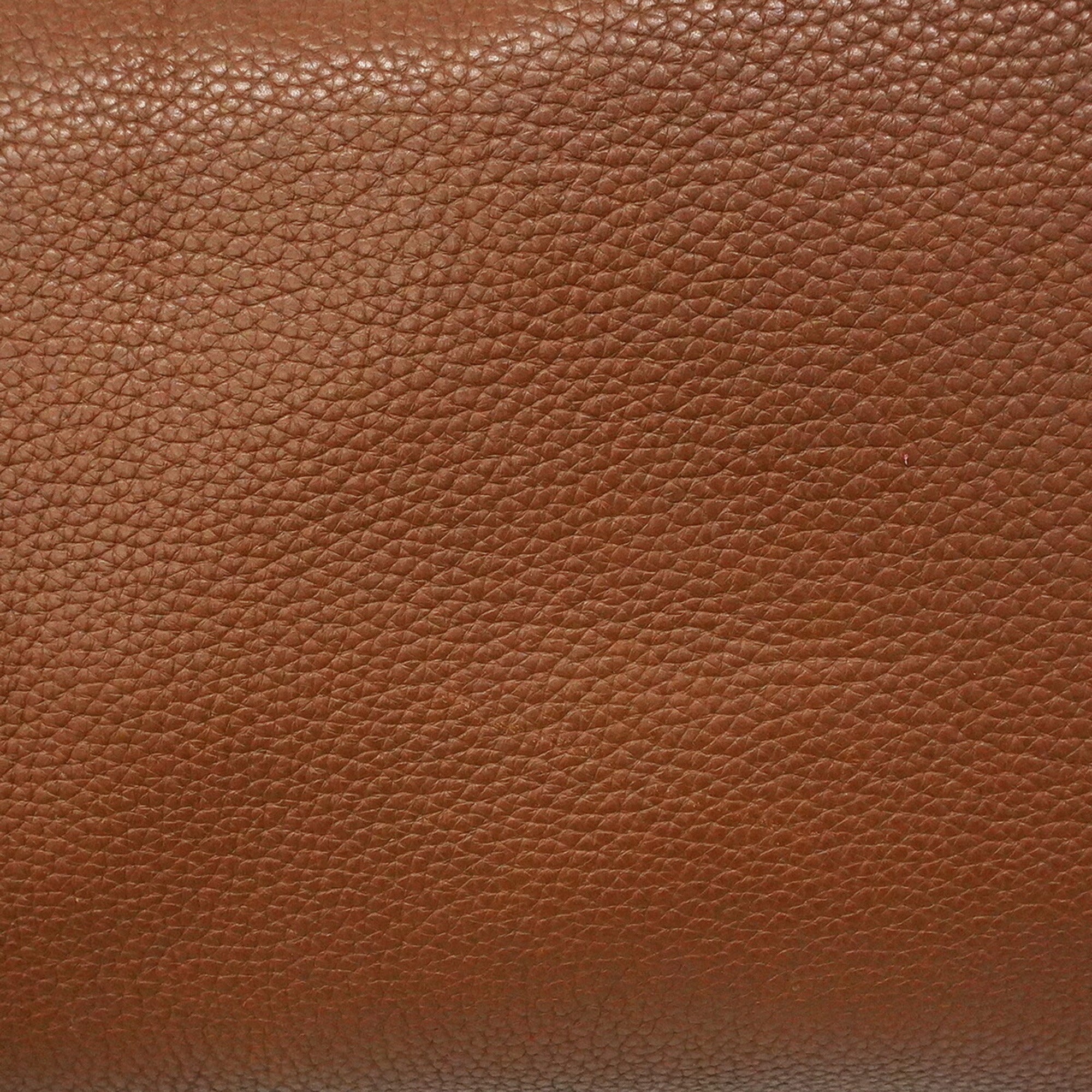 Hermes Marron Tosca Taurillon Clemence Leather Tote Bag (Pre-Owned)