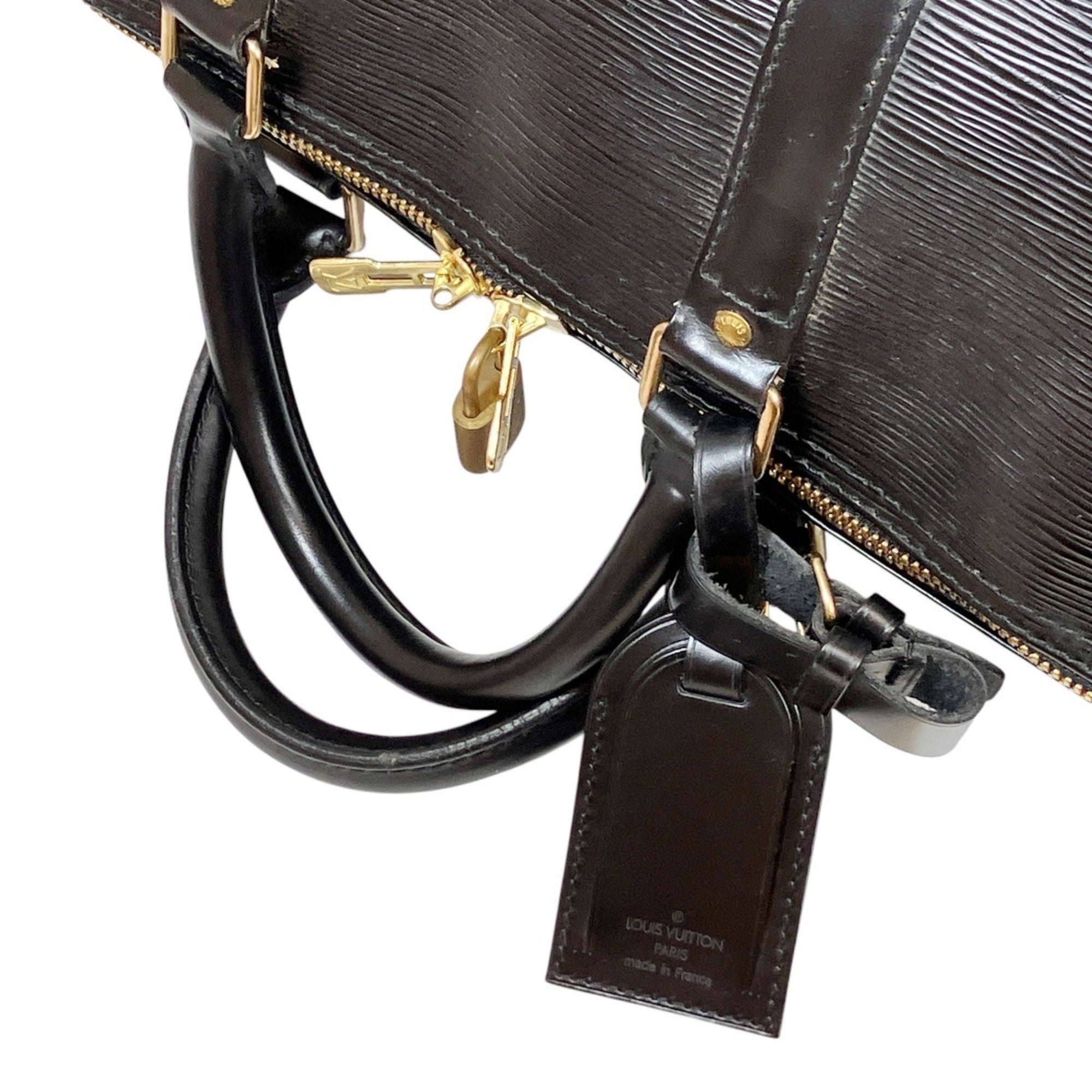 Louis Vuitton Black Epi Leather Boston Bag (Pre-Owned)