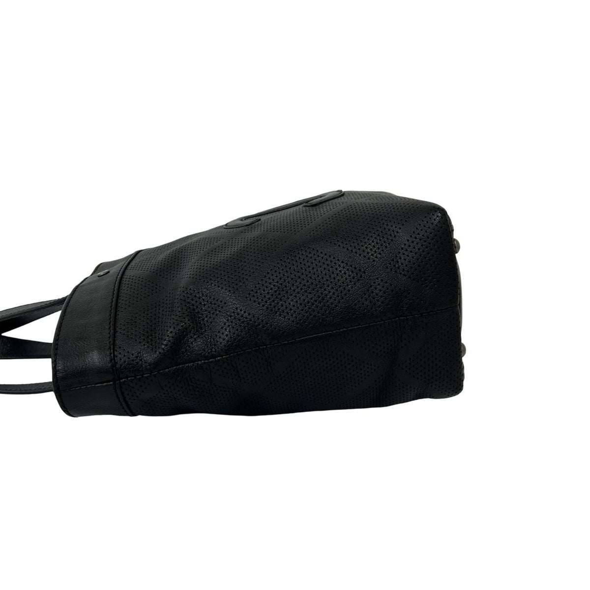 Chanel Black Leather Shoulder Bag Tote Bag (Pre-Owned)