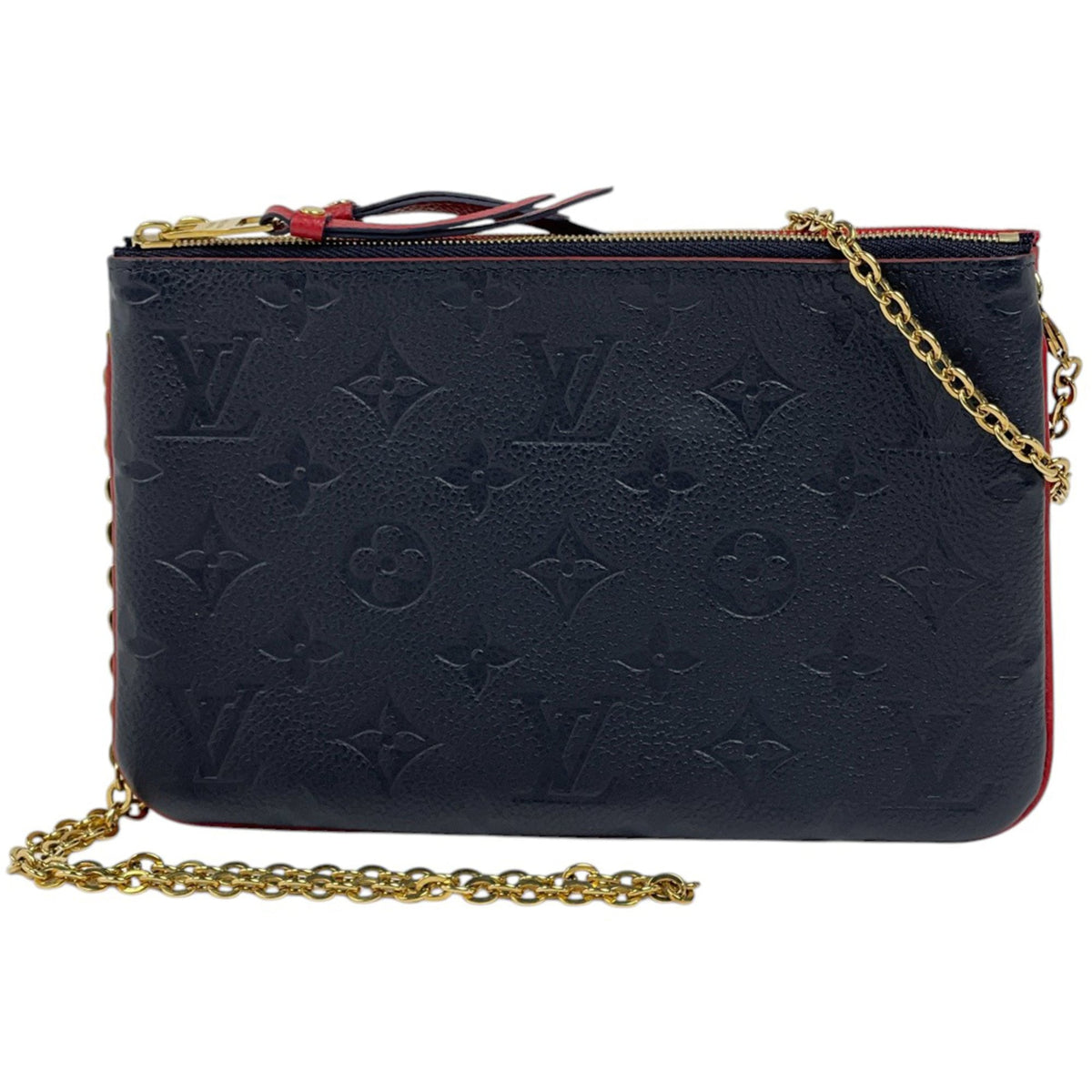 Louis Vuitton Marine Rouge Monogram Empreinte Pochette Shoulder Bag (Pre-Owned)