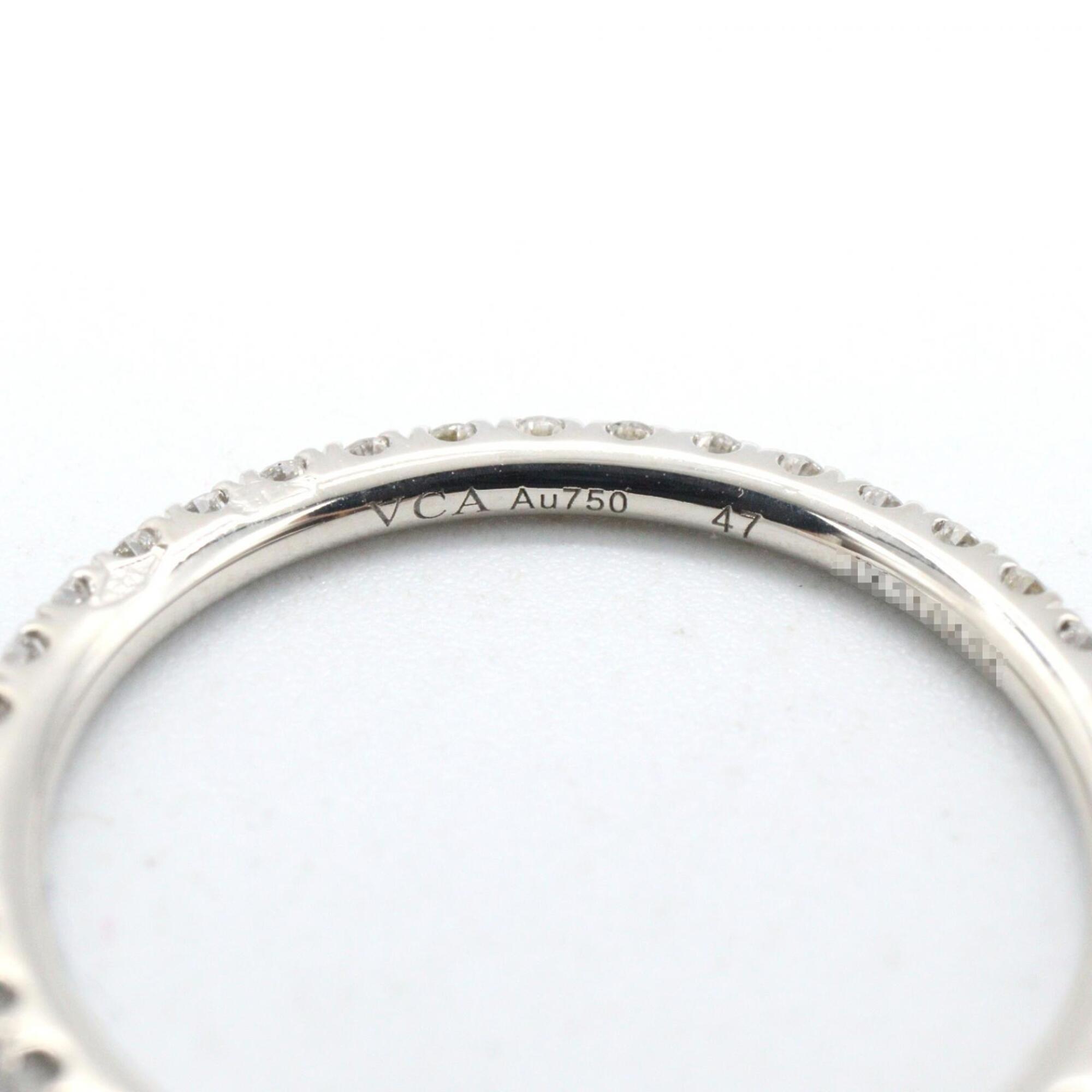 Van Cleef & Arpels White Gold White Gold (18K) Band Ring (Pre-Owned)
