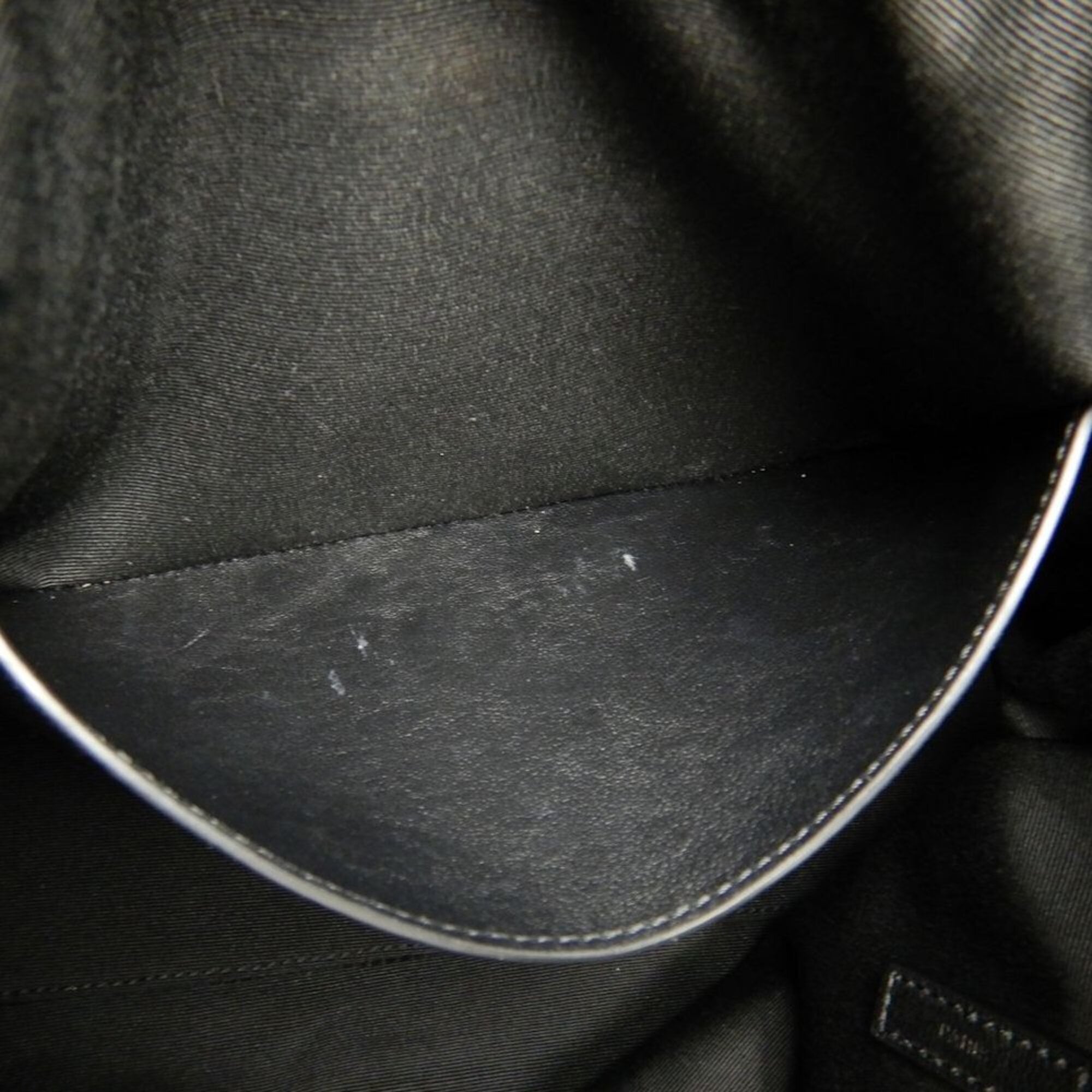 Saint Laurent Black Leather Shoulder Bag (Pre-Owned)