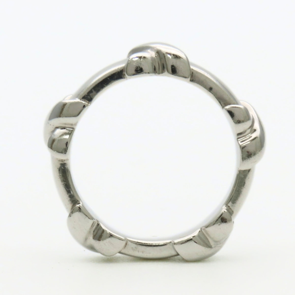 Tiffany Silver Silver 925 Band Ring (Pre-Owned)