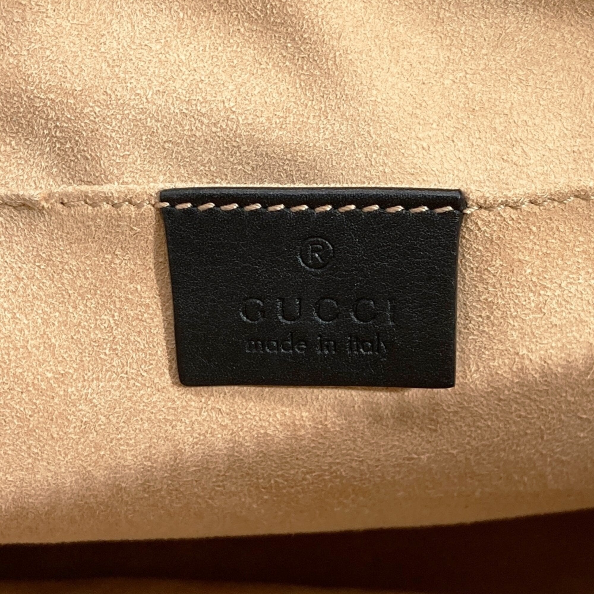 Gucci Black Leather Shoulder Bag (Pre-Owned)