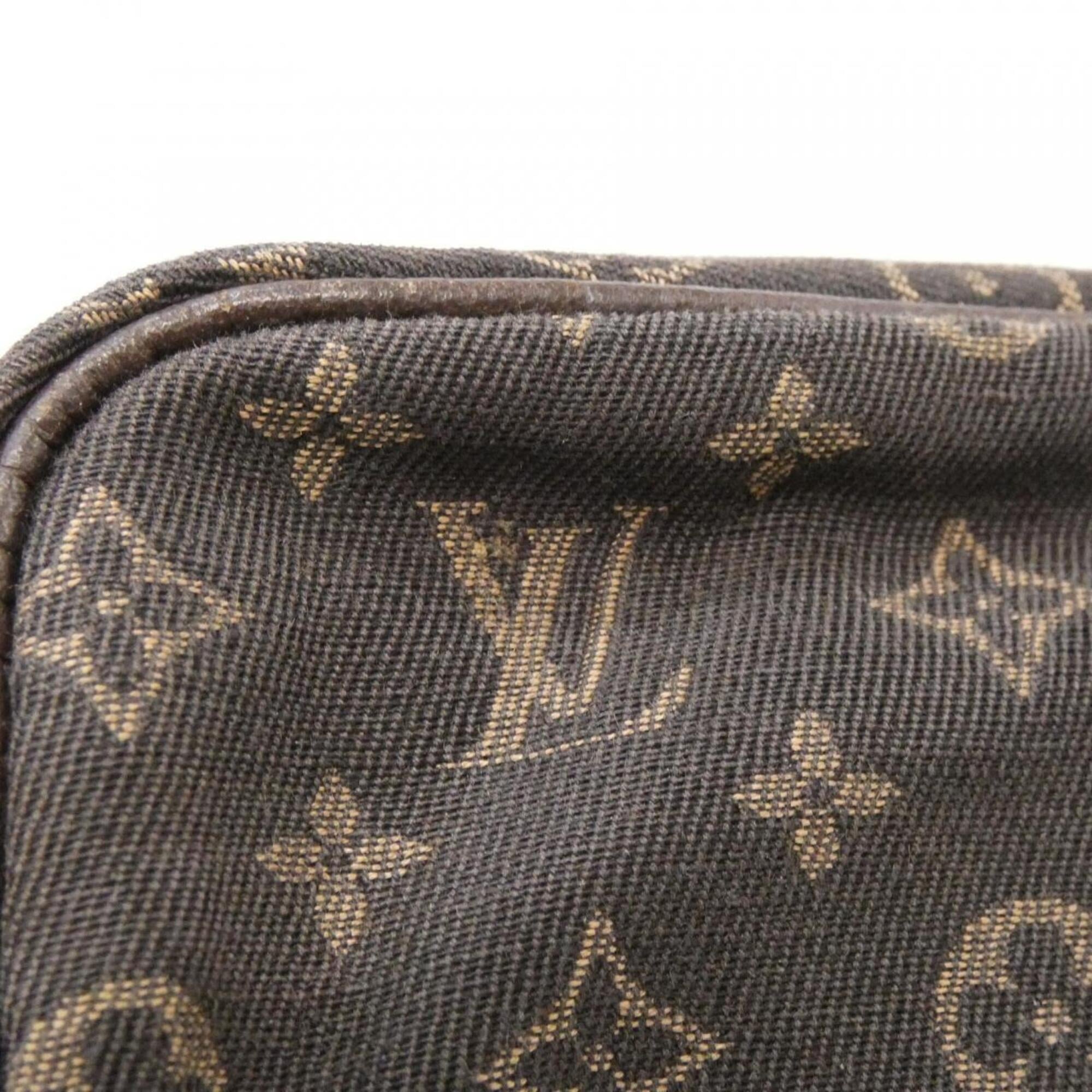 Louis Vuitton Brown Canvas Shoulder Bag (Pre-Owned)