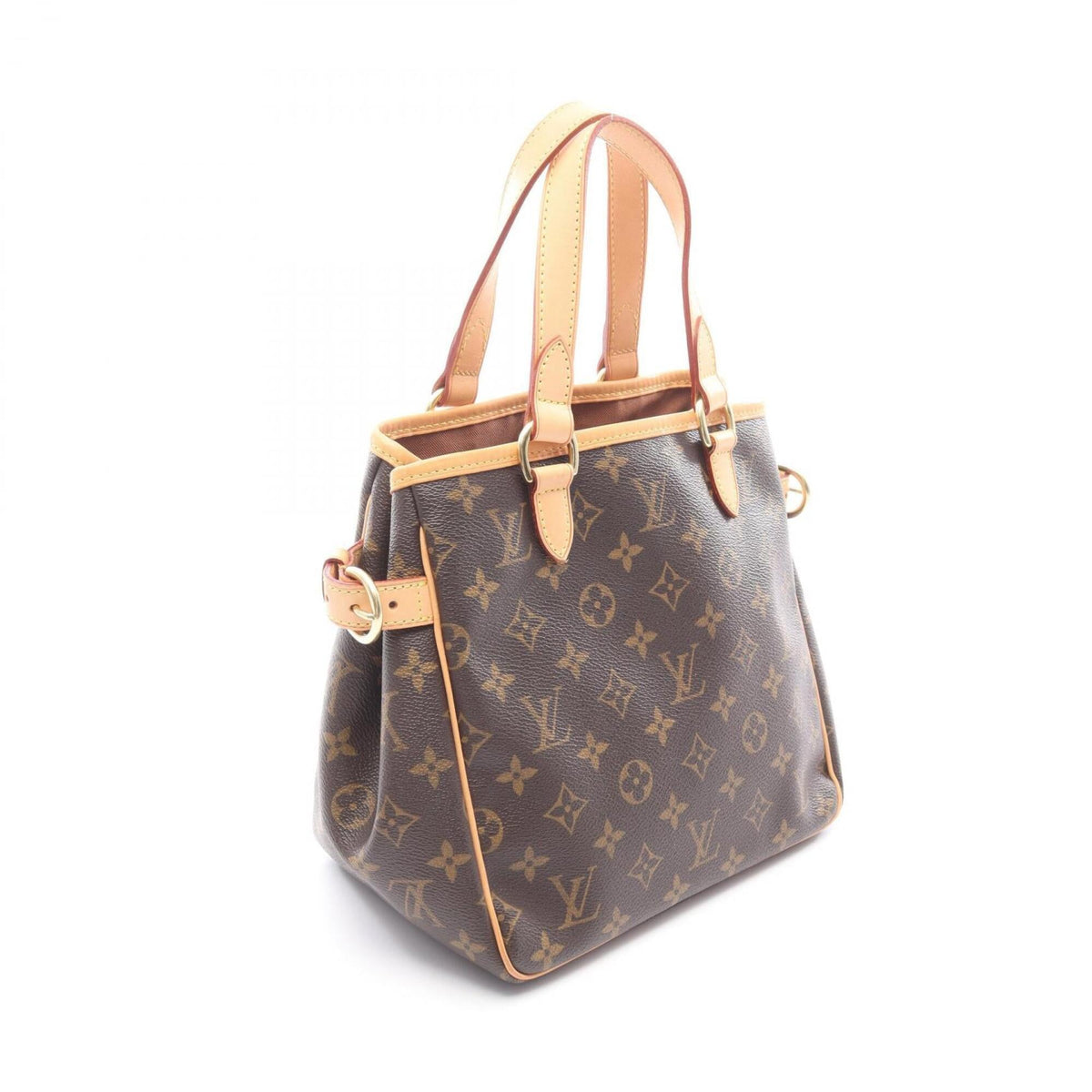 Louis Vuitton Brown Monogram Leather Handbag (Pre-Owned)