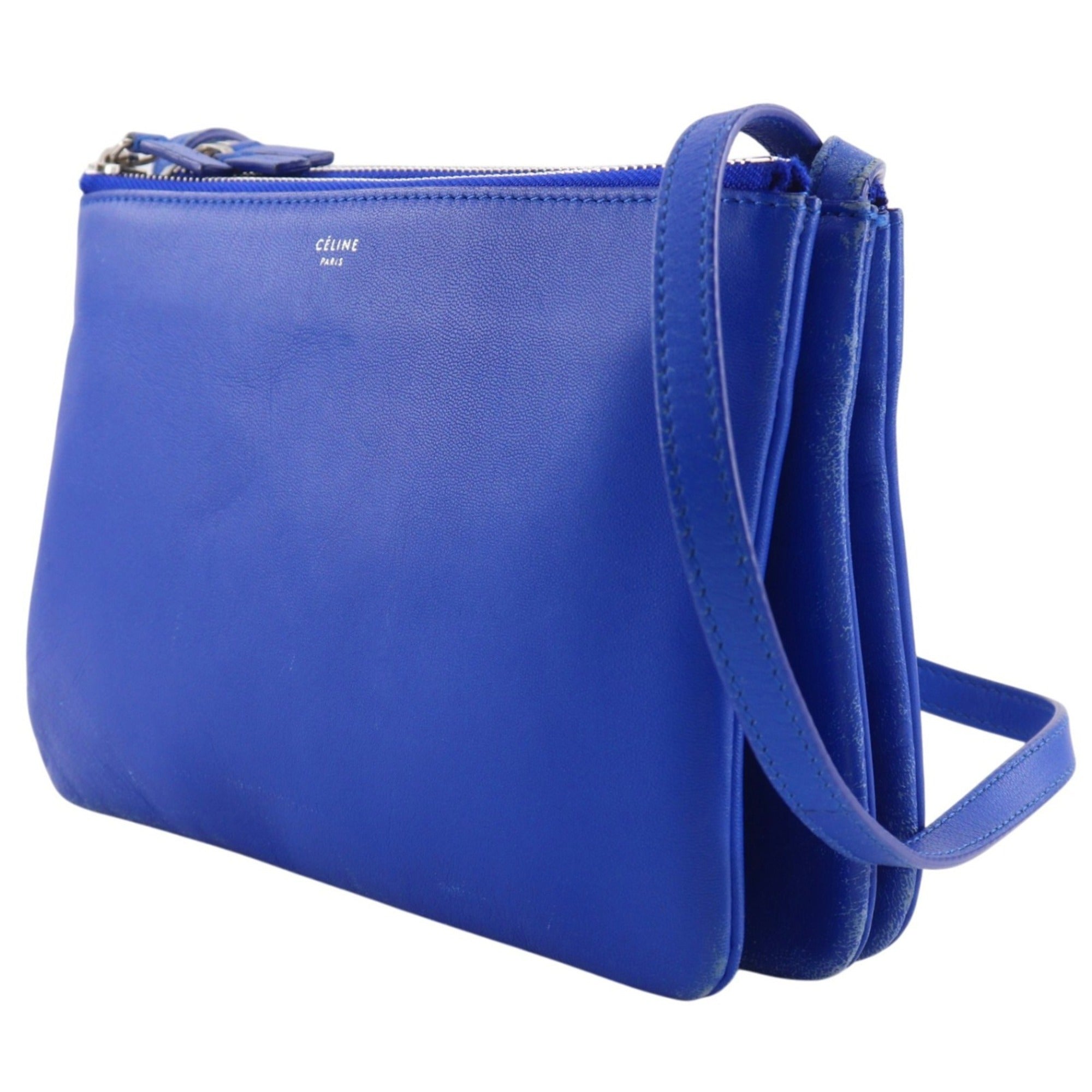 Celine Blue Shoulder Bag (Pre-Owned)
