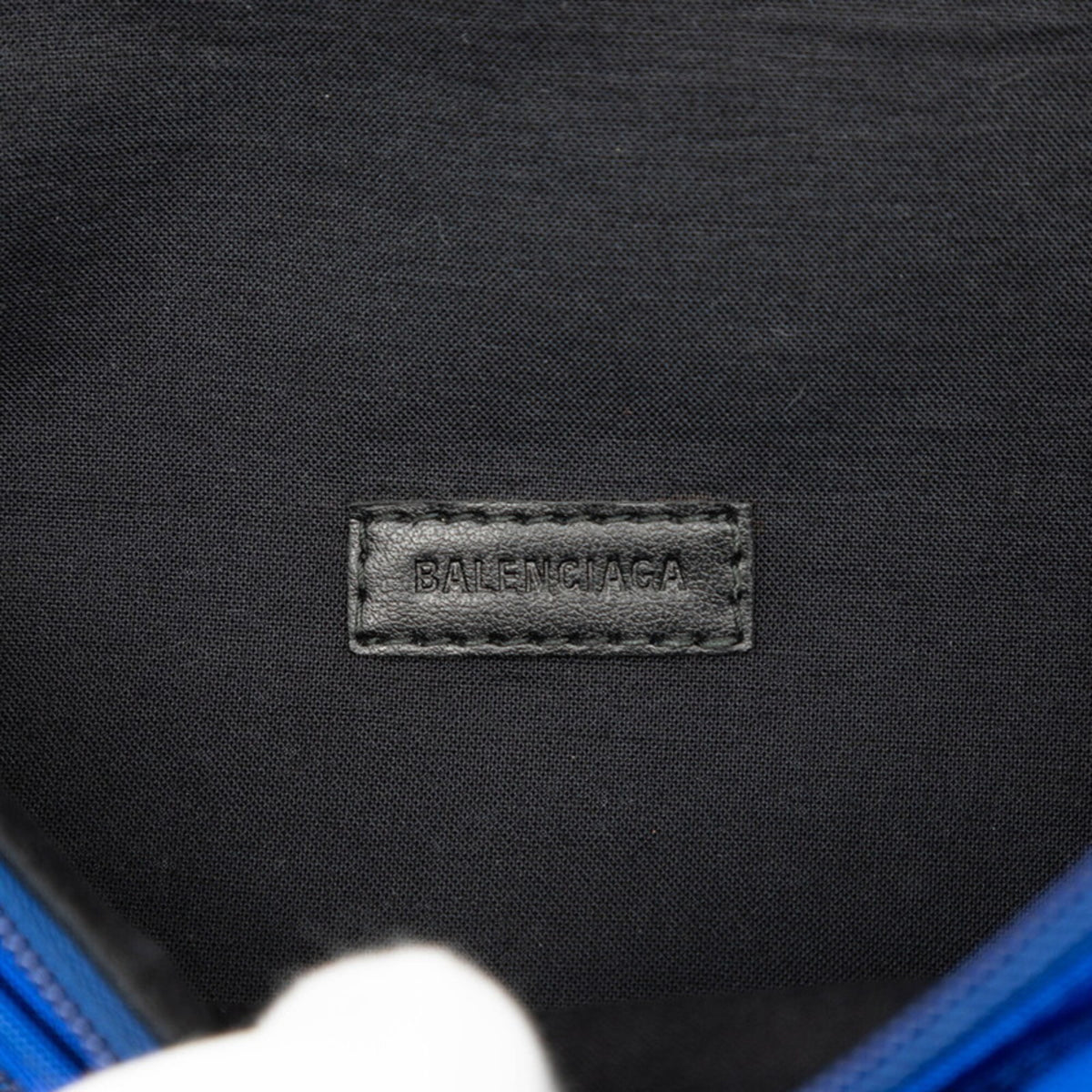 Balenciaga Blue Canvas Fanny Pack (Pre-Owned)