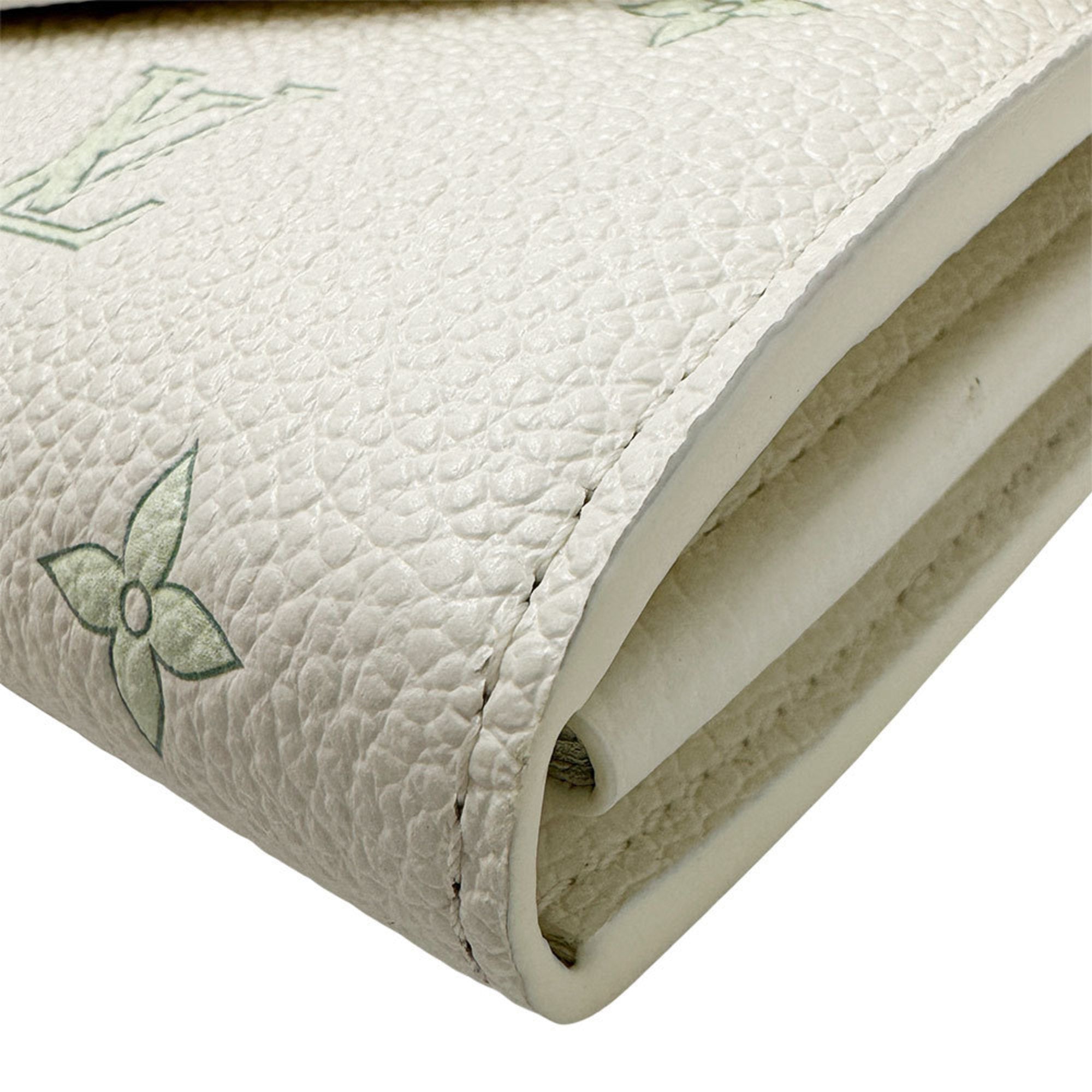 Louis Vuitton Monogram Empreinte White Monogram Empreinte Long Wallet (Bi-Fold) (Pre-Owned)