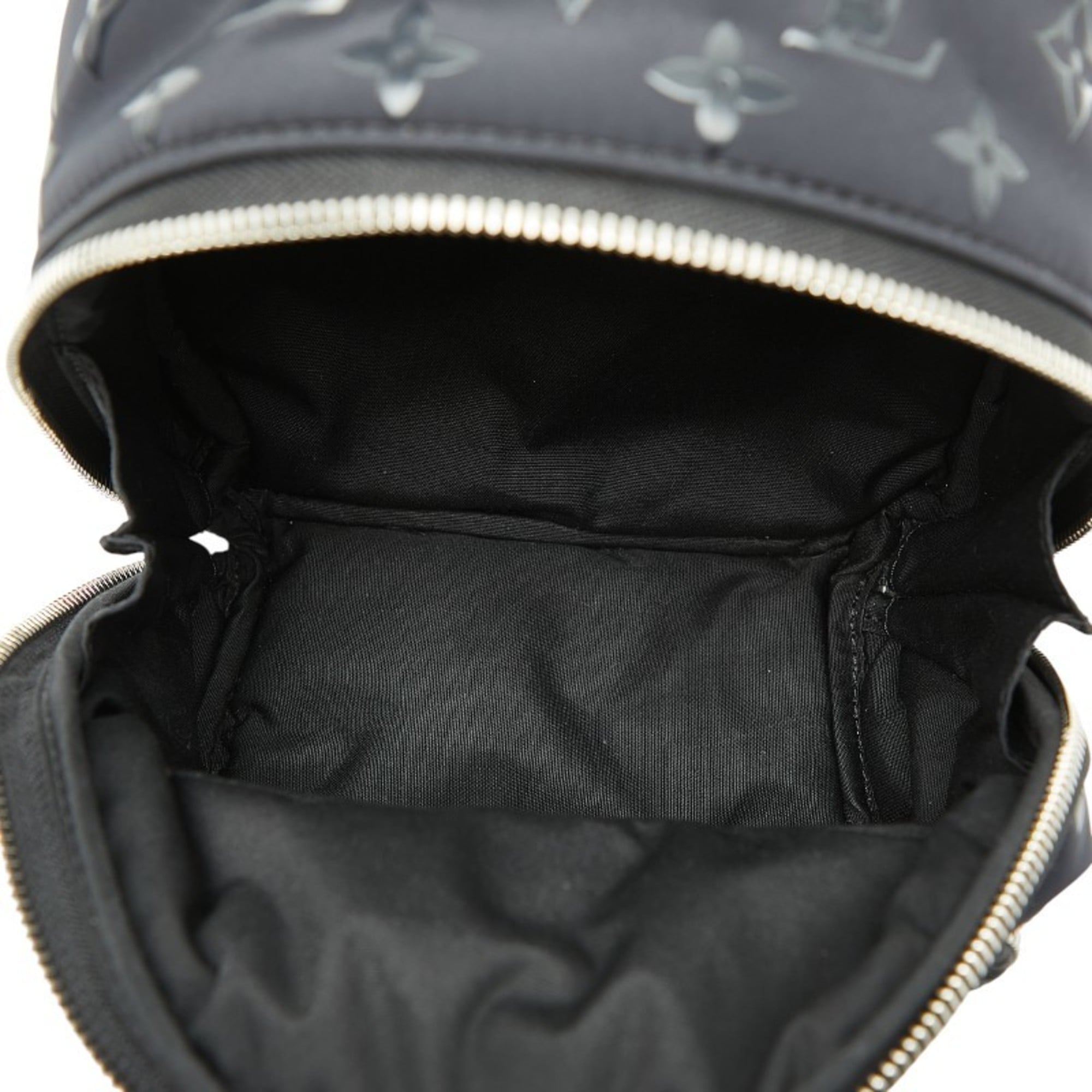Louis Vuitton Black Noir Nylon Backpack (Pre-Owned)