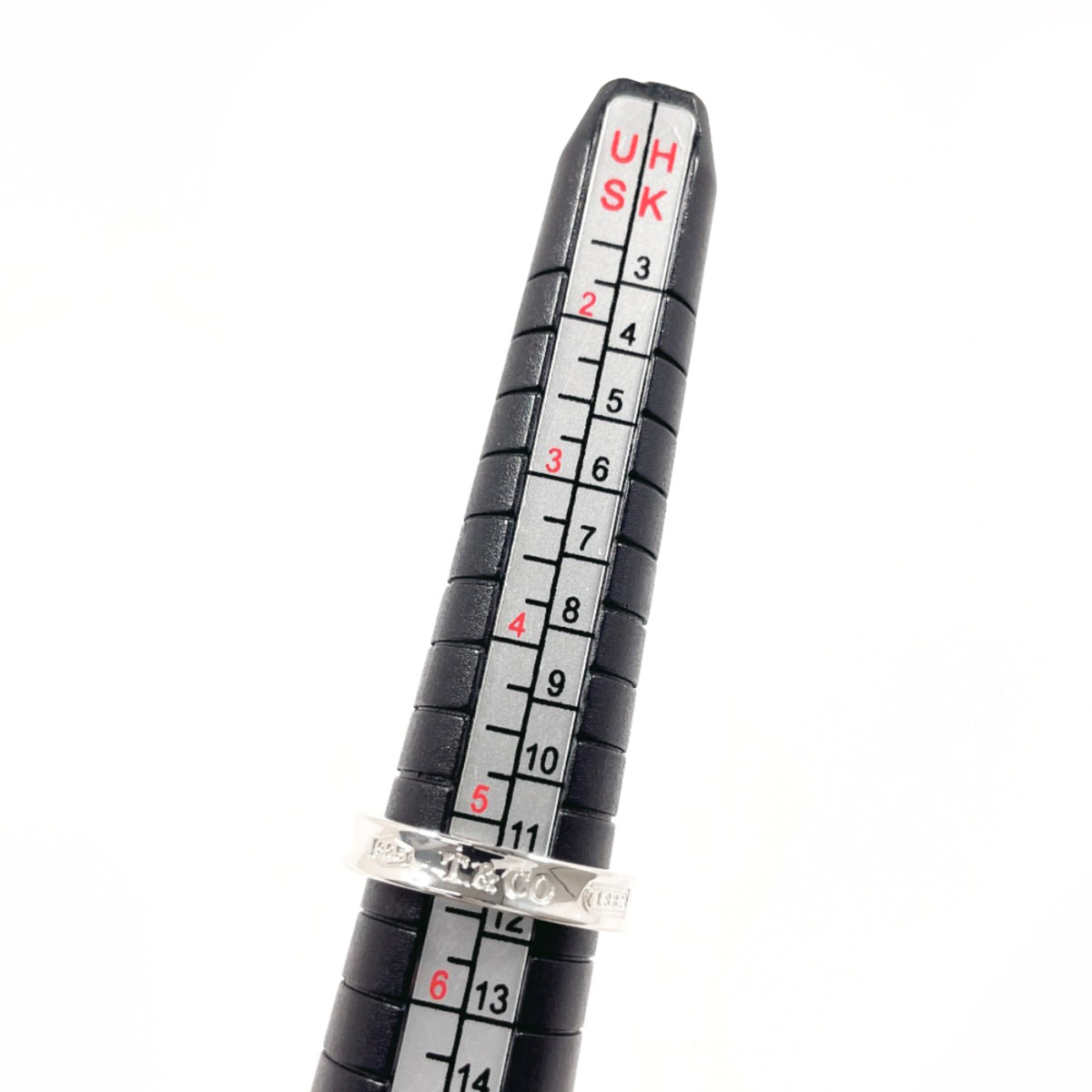 Tiffany Silver Silver 925 Band Ring (Pre-Owned)