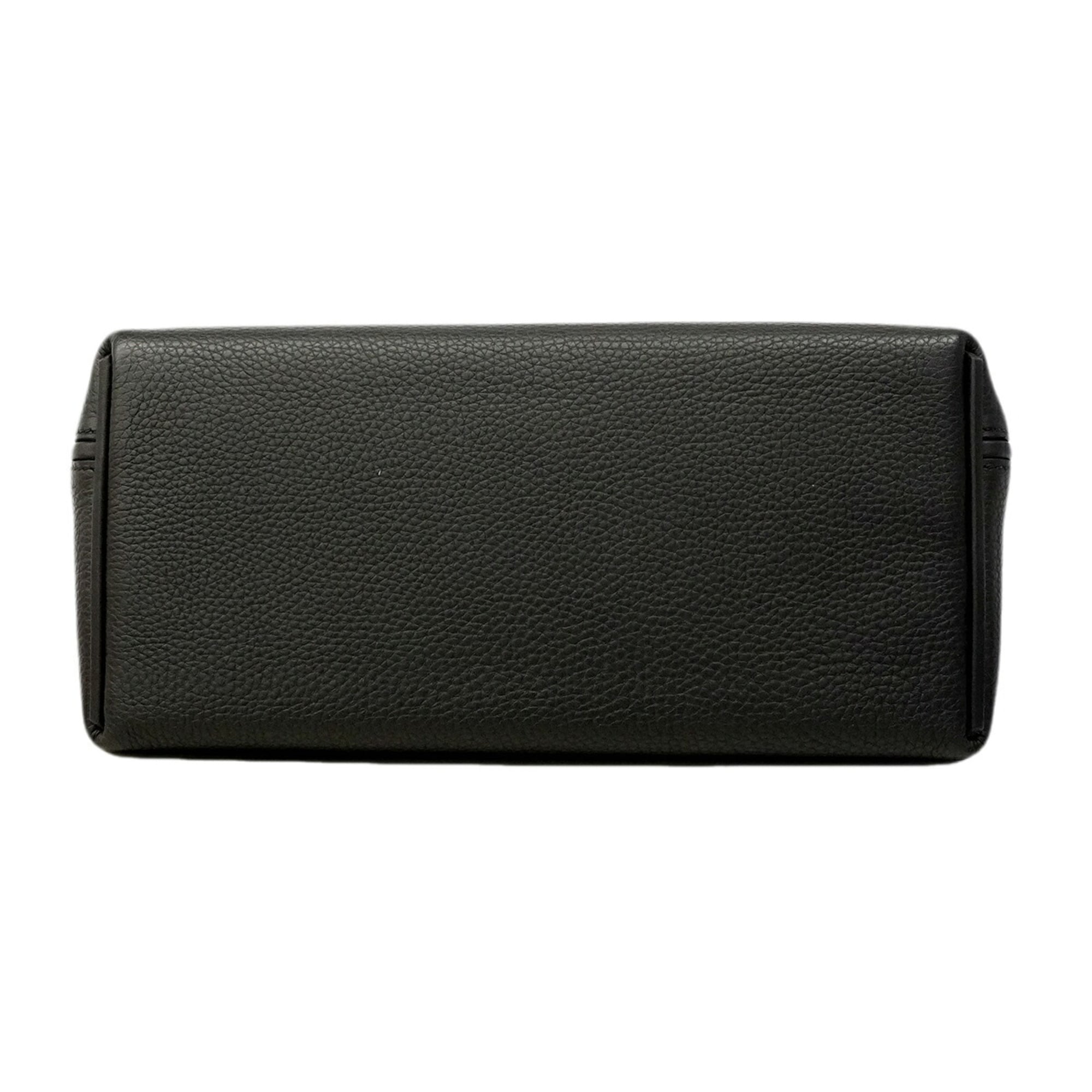 Hermes Black Togo Leather Swift Leather Handbag (Pre-Owned)