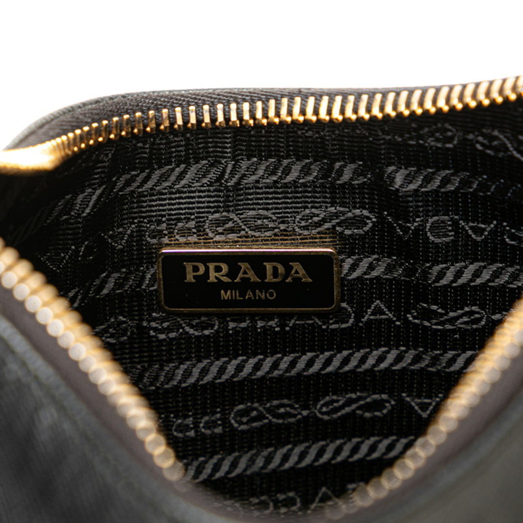 Prada Black Leather Shoulder Bag (Pre-Owned)