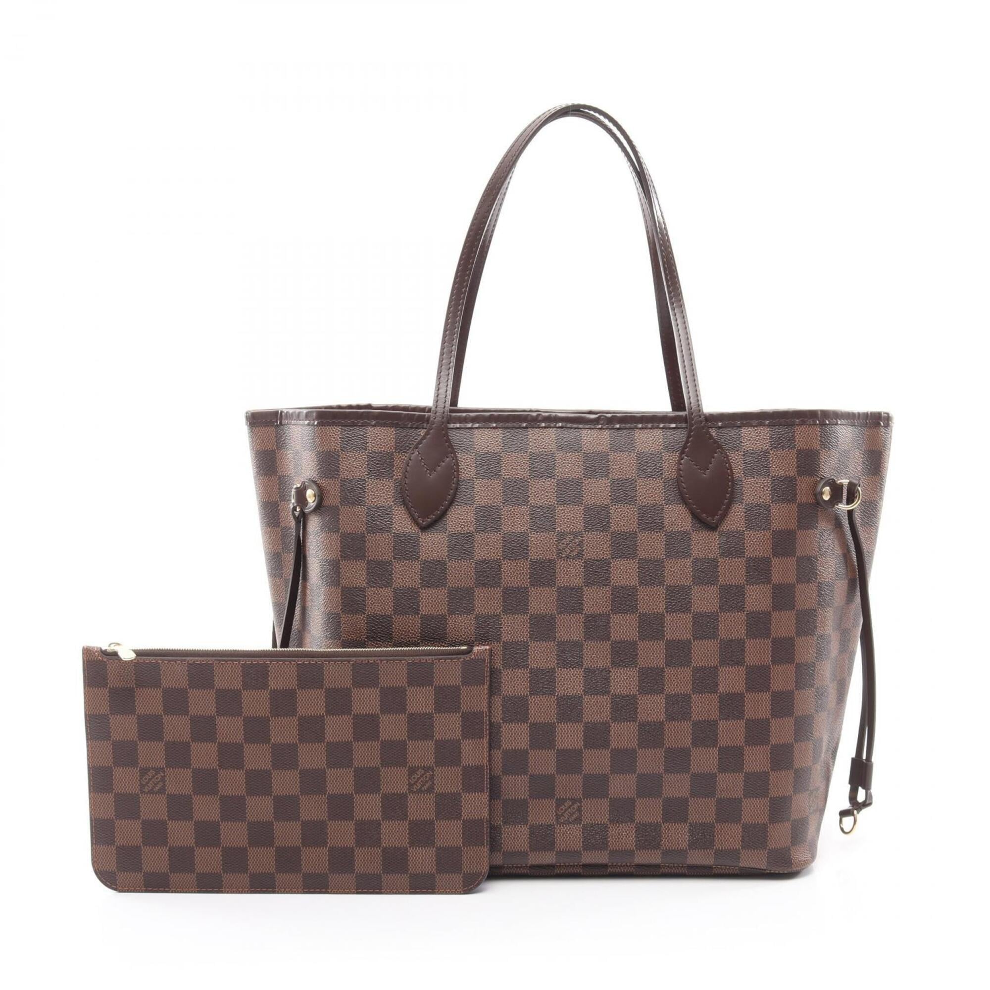 Louis Vuitton Brown Cerise Coated Canvas Leather Handbag Pouch Tote Bag (Pre-Owned)