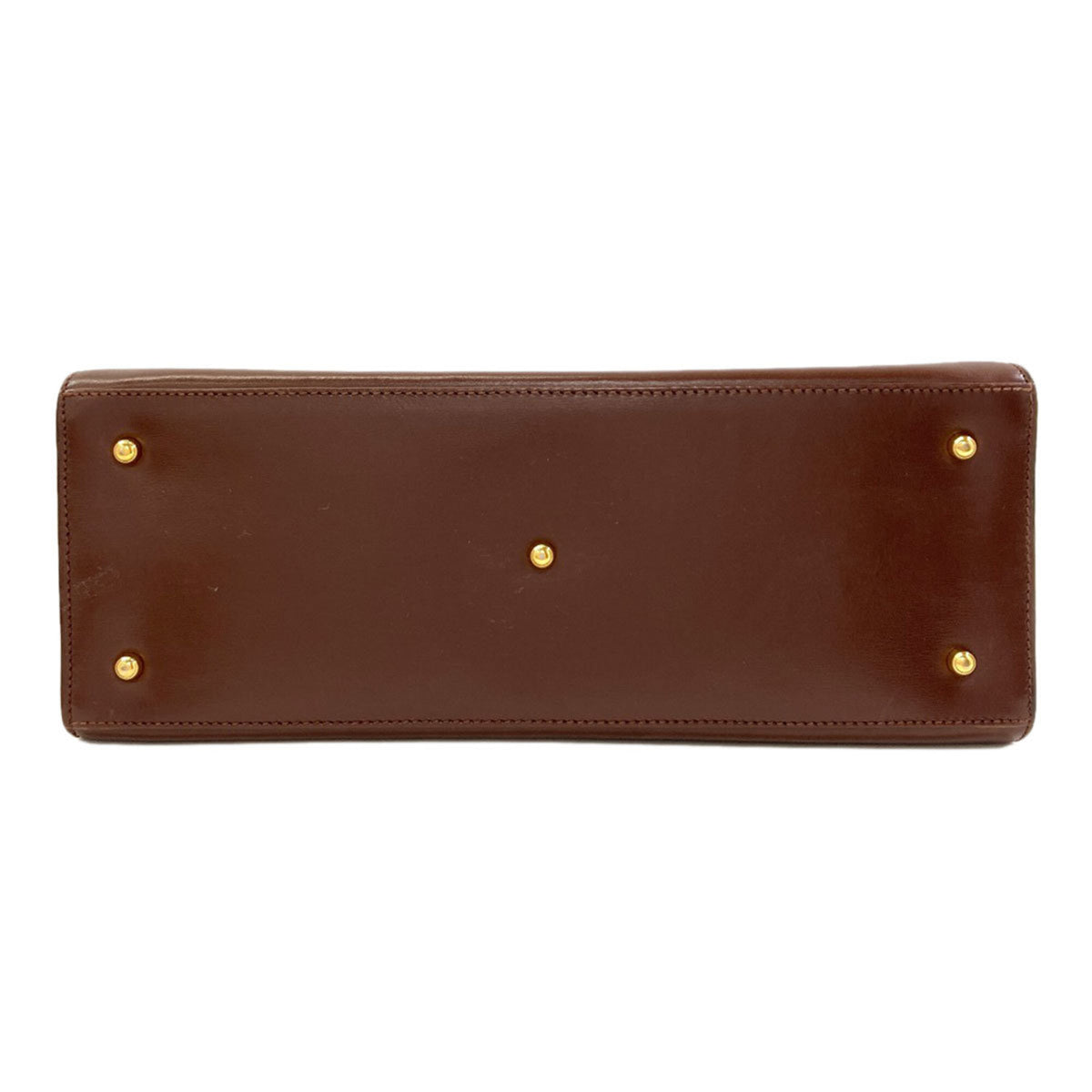 Gucci Brown Leather Handbag (Pre-Owned)