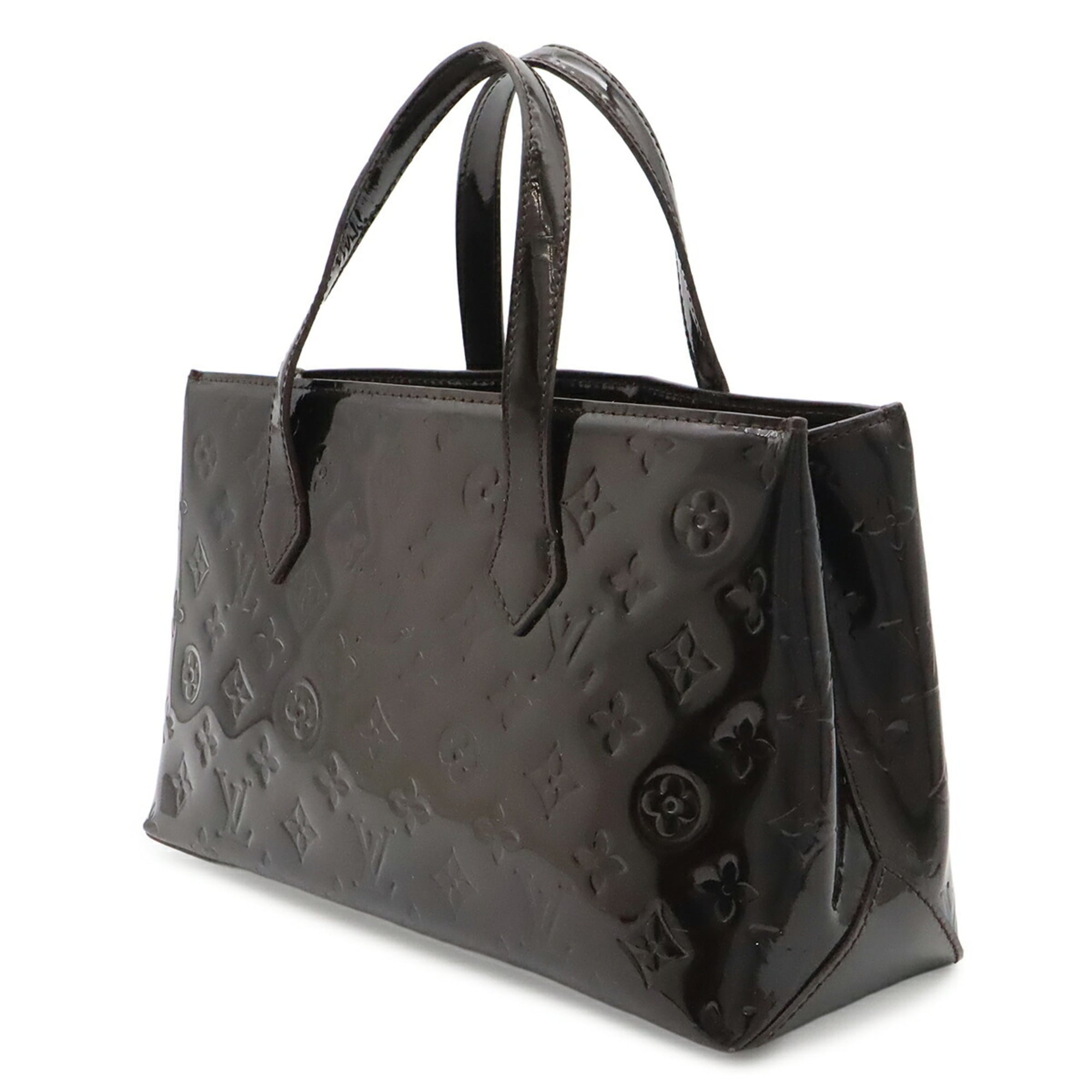 Louis Vuitton Amarante Galle Monogram Vernis Handbag Tote Bag (Pre-Owned)